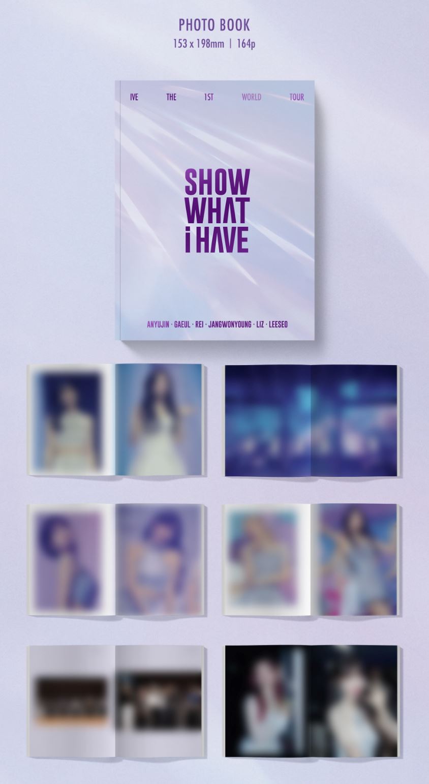 IVE - THE 1ST WORLD TOUR 'SHOW WHAT I HAVE' (DVD/ BLU-RAY/ KIT) + Star