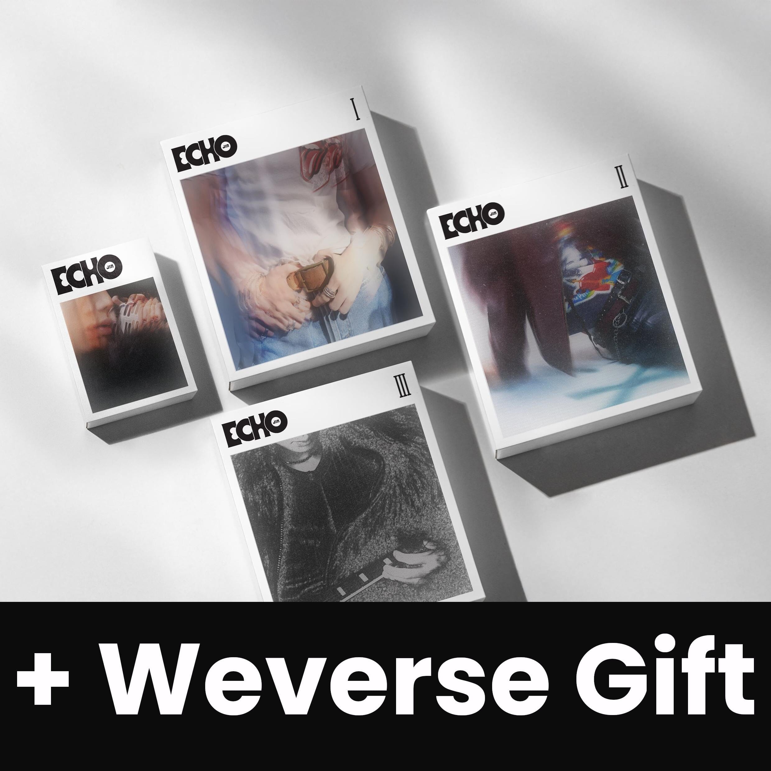 JIN (BTS) - ECHO SET + Weverse Gift Nolae