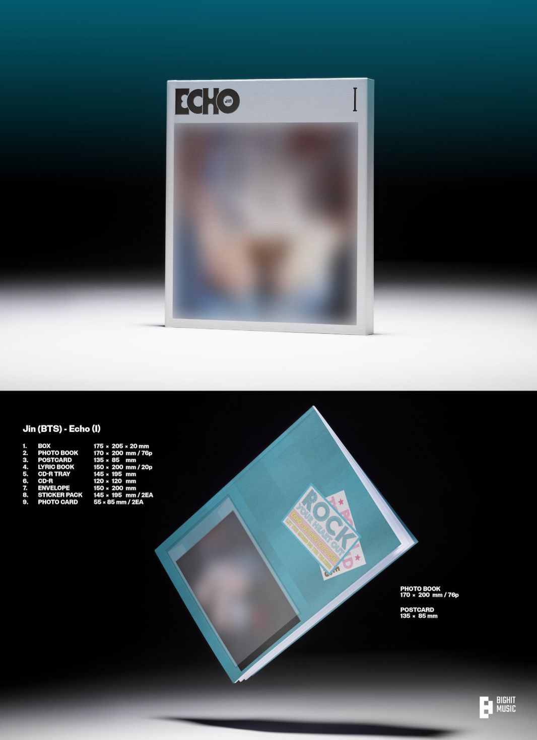 JIN (BTS) - ECHO + YES24 Gift Nolae
