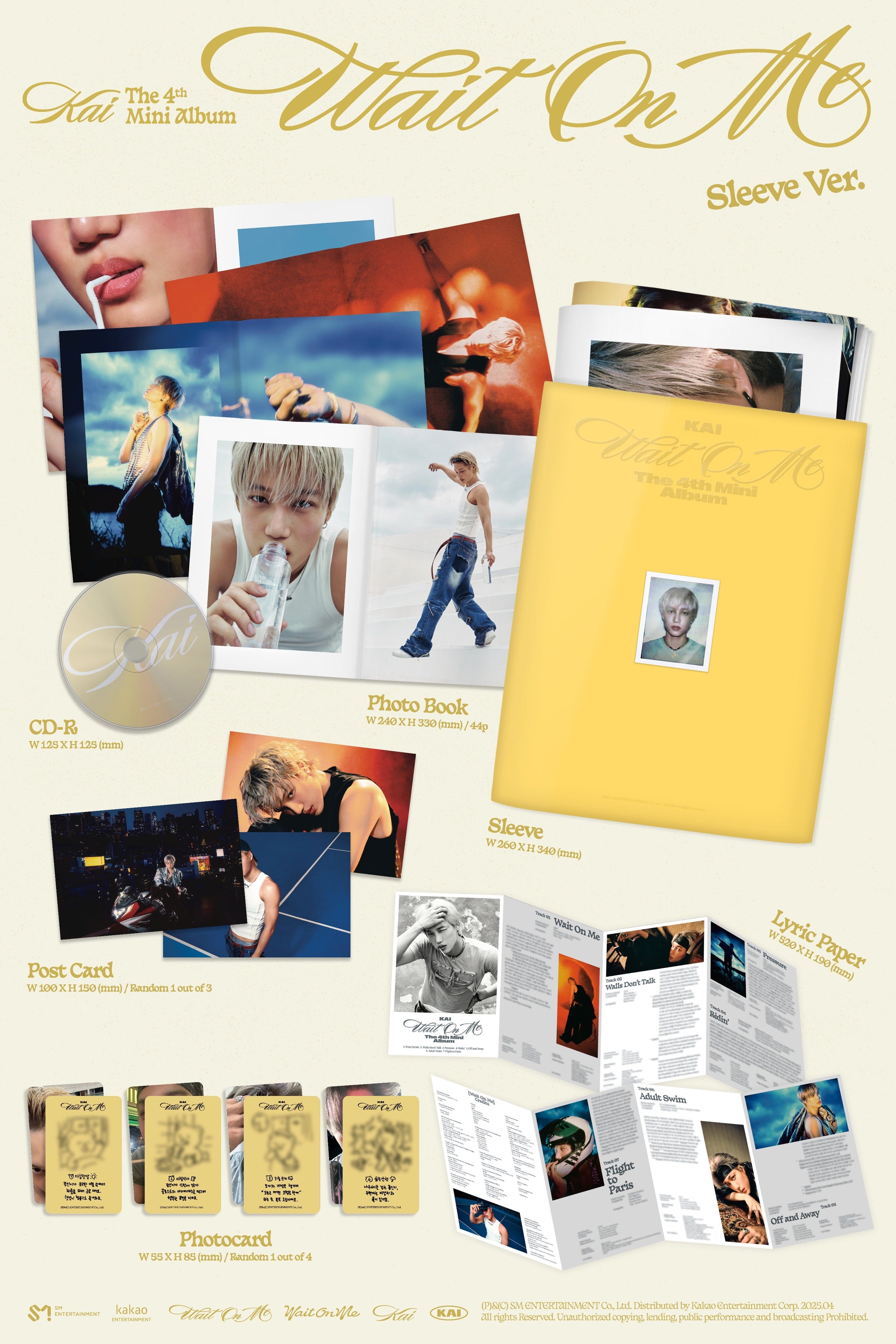 KAI (EXO) - WAIT ON ME (SLEEVE VER.) Nolae