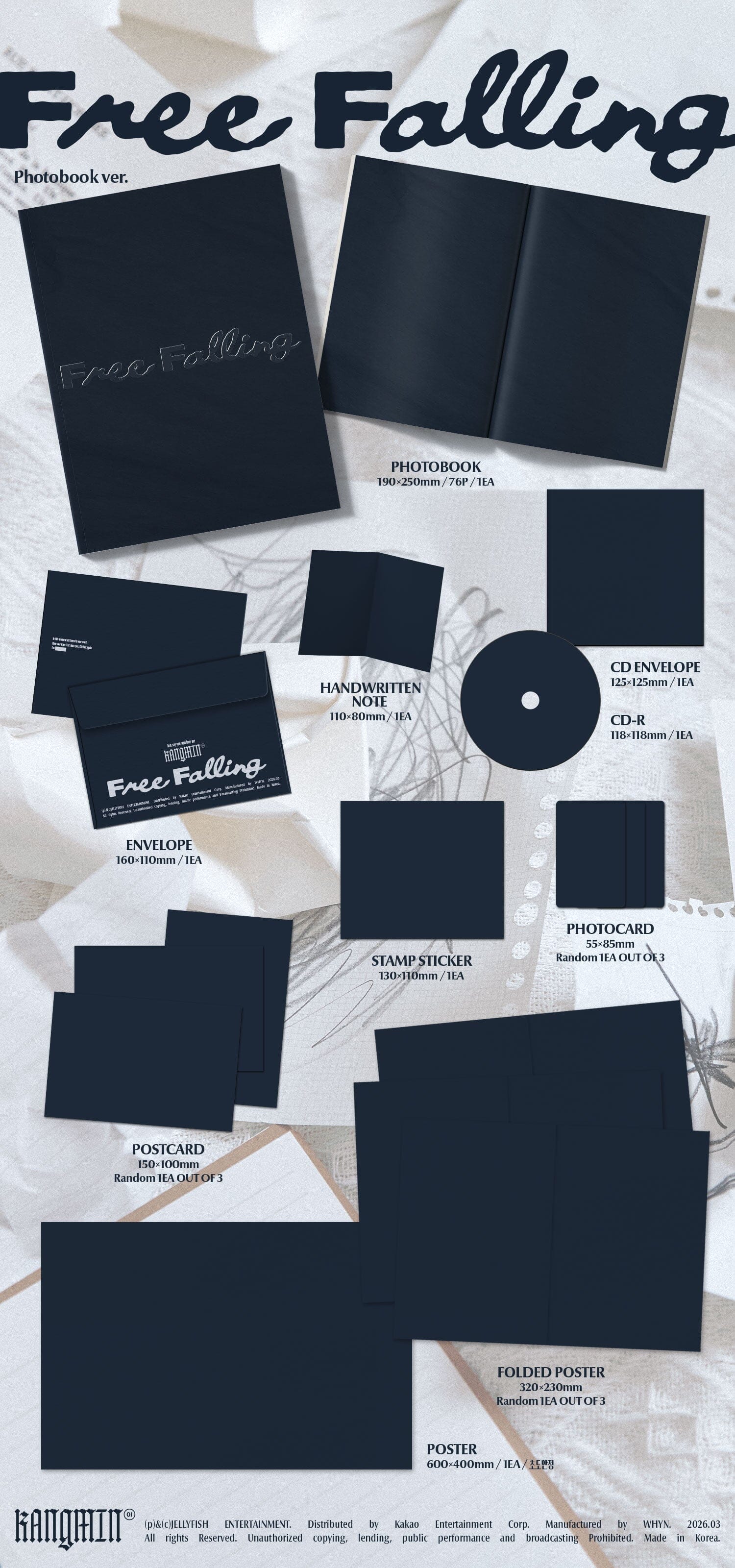 KANGMIN (VERIVERY) - FREE FALLING Nolae