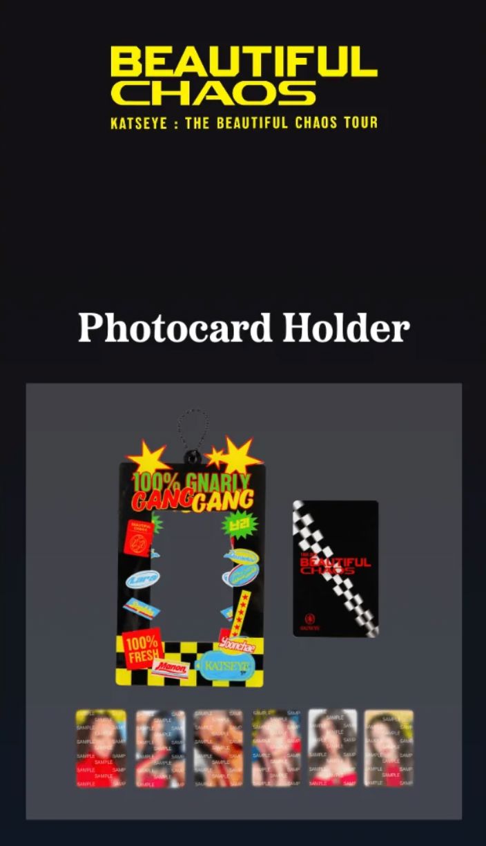 KATSEYE - THE BEAUTIFUL CHAOS OFFICIAL MD Nolae