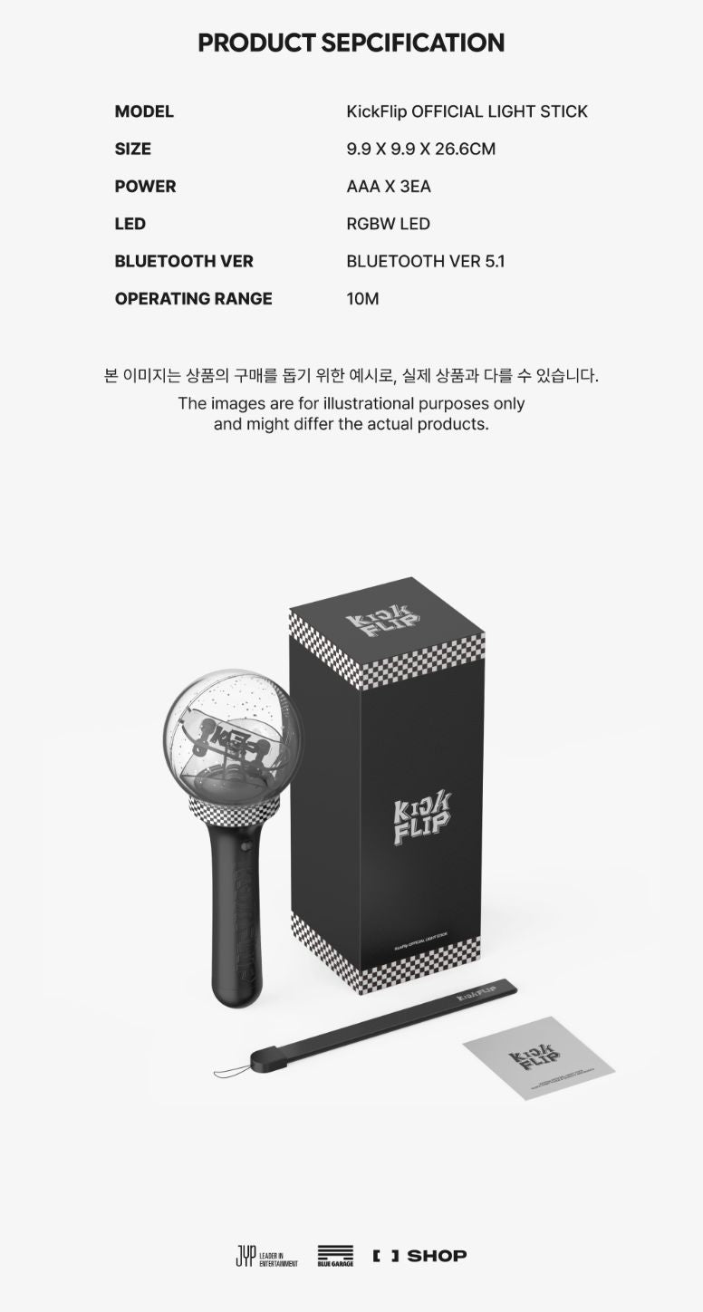 KICKFLIP - OFFICIAL LIGHT STICK + FANS SHOP Photocard Set Nolae