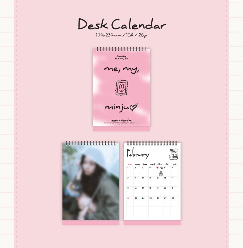 KIM MIN JU - 2026 SEASON’S GREETINGS (ME, MY, MINJU) Nolae