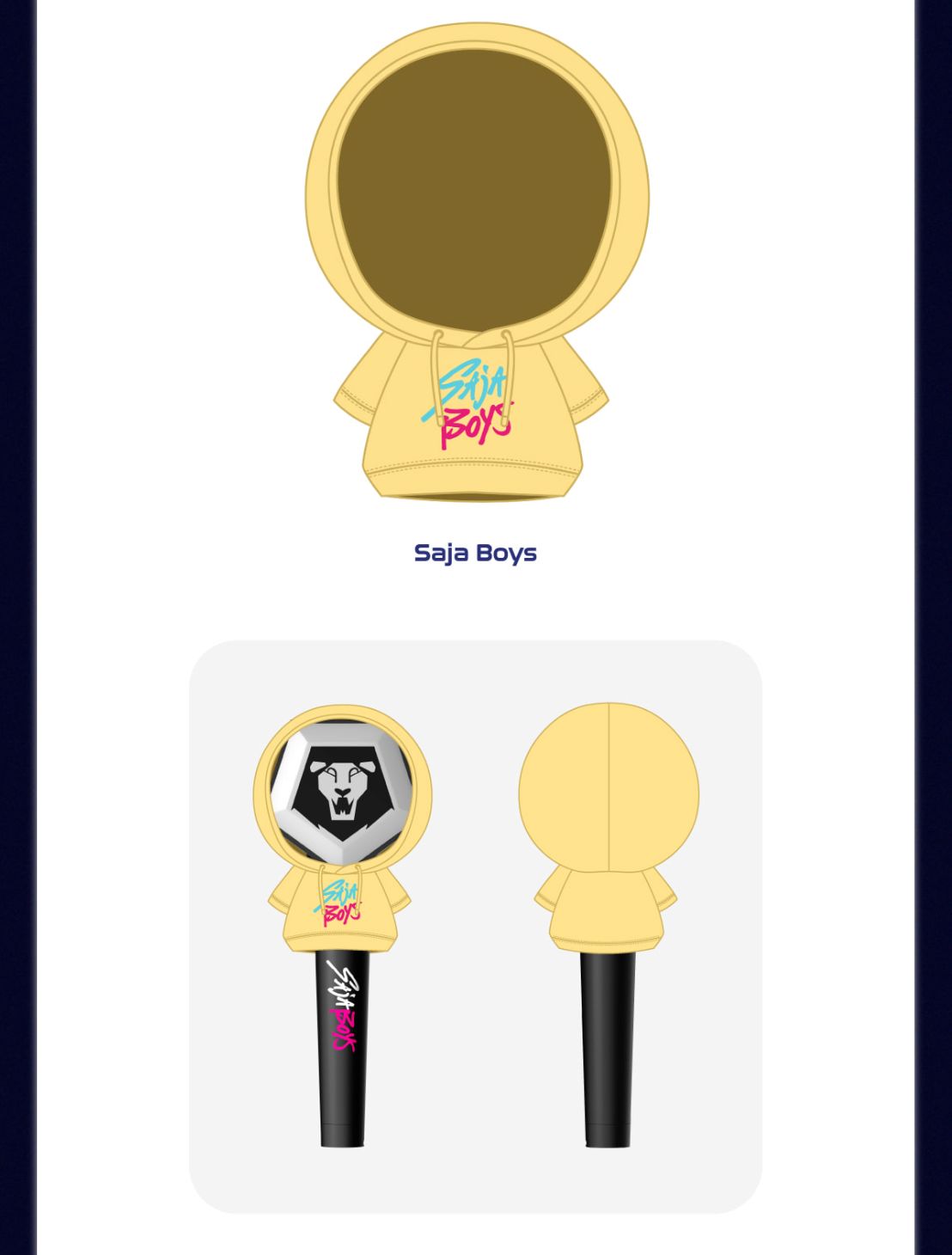 KPOP DEMON HUNTERS - OFFICIAL LIGHT STICK MD Nolae