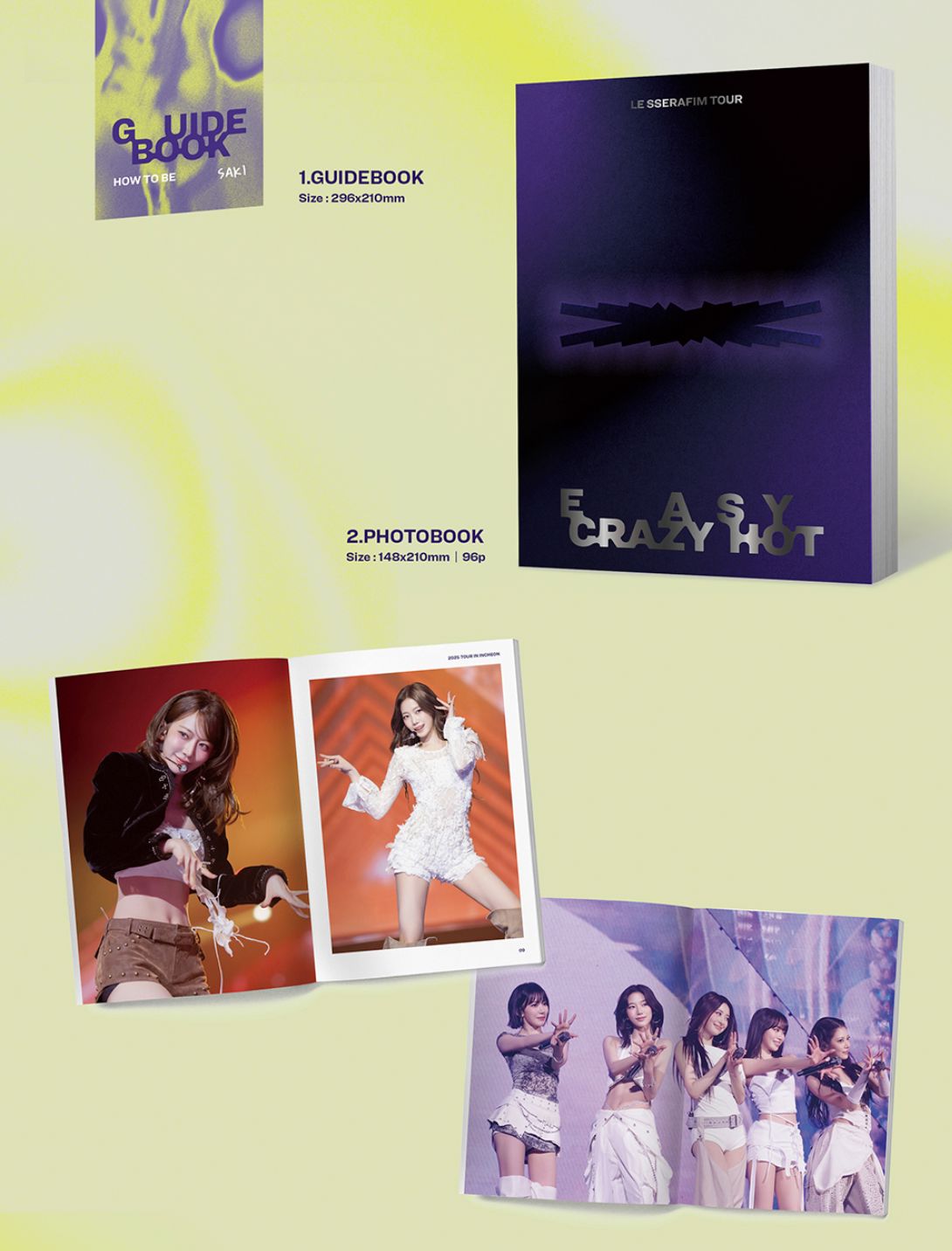 LE SSERAFIM - TOUR 'EASY CRAZY HOT' ENCORE IN SEOUL (DIGITAL CODE) + A