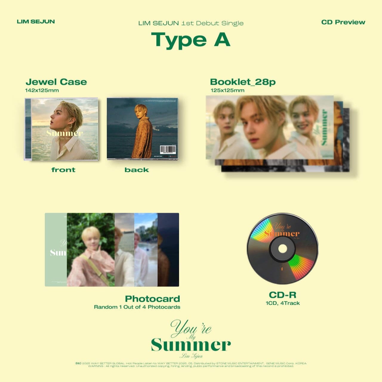 LIM SEJUN (VICTON) - YOU’RE MY SUMMER Nolae