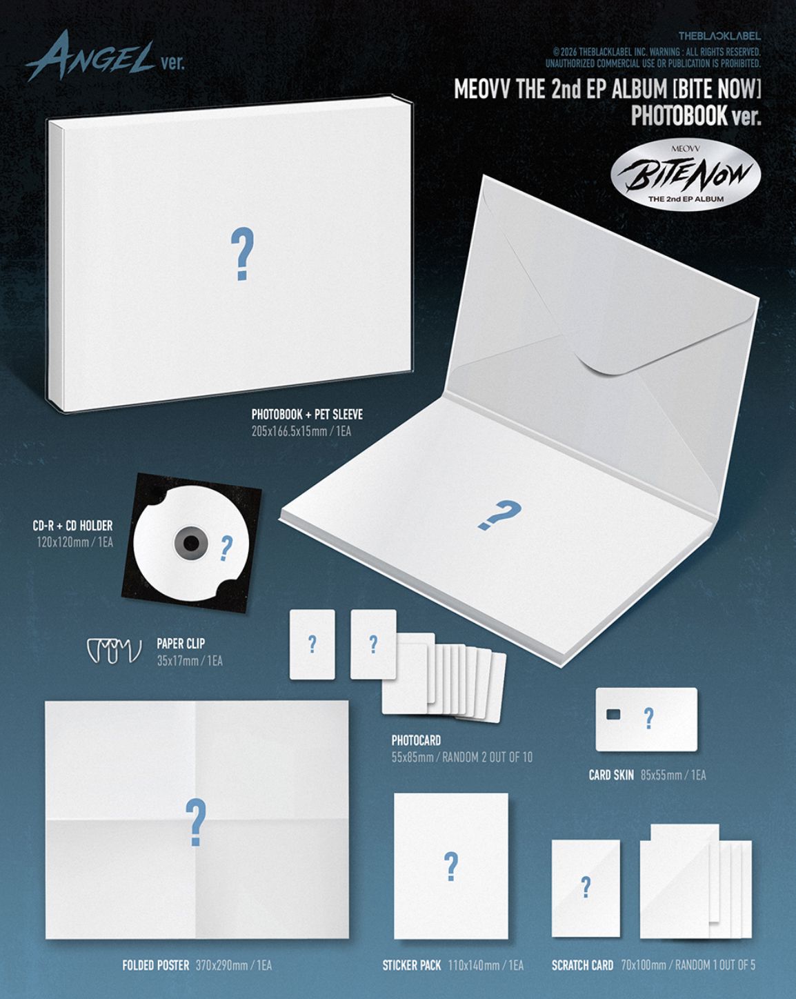 MEOVV - BITE NOW (PHOTOBOOK VER.) + YG Gift Nolae
