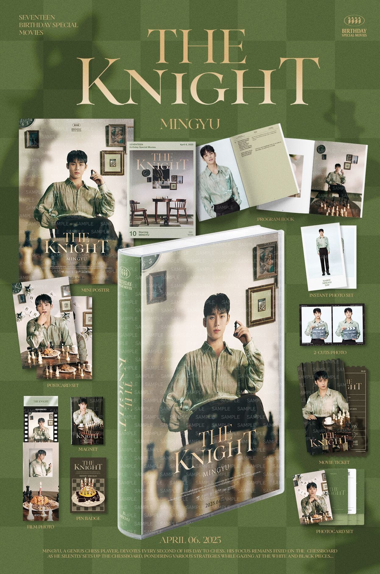 MINGYU (SEVENTEEN) - HAPPY MINGYU DAY BIRTHDAY BOX VER.4 Nolae