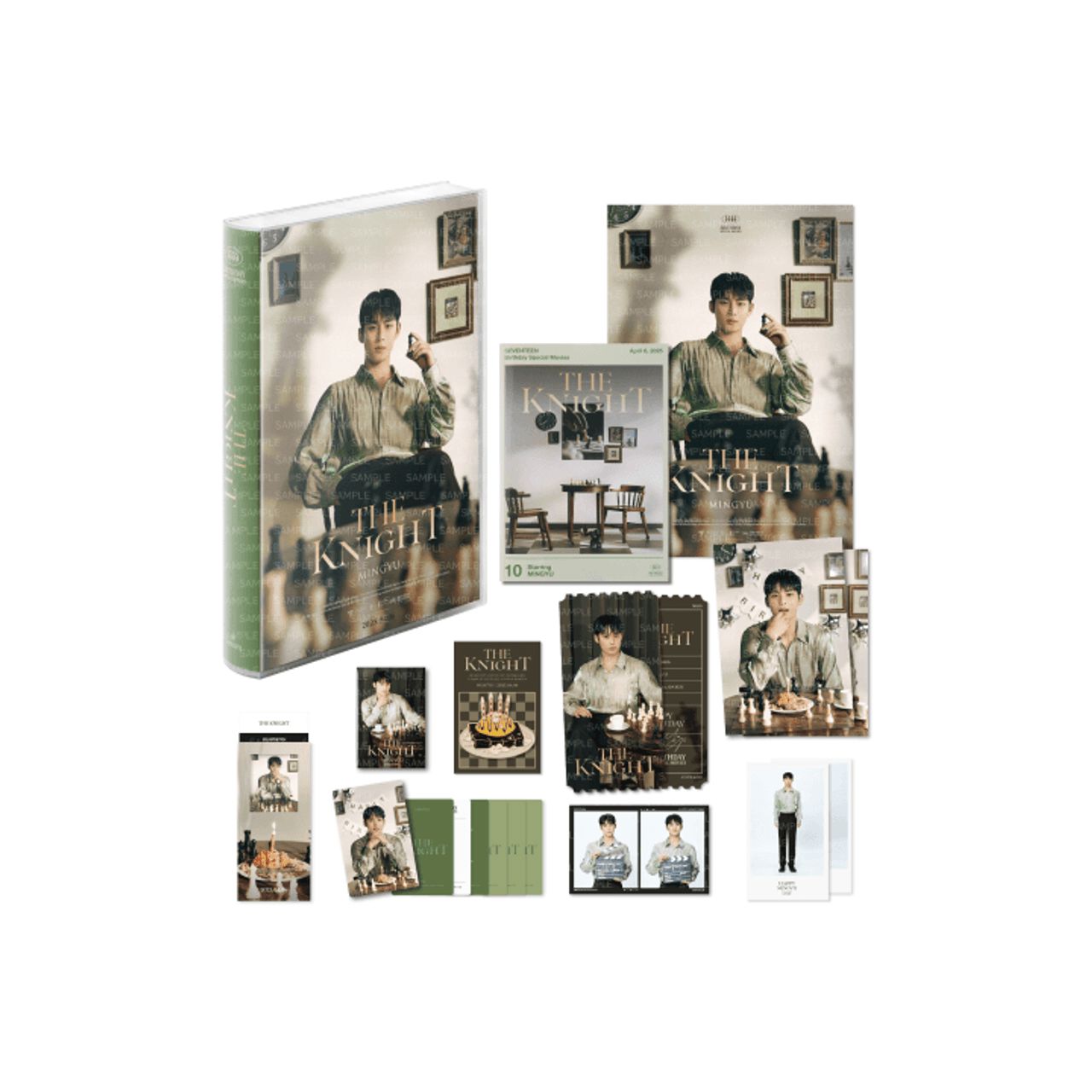 MINGYU (SEVENTEEN) - HAPPY MINGYU DAY BIRTHDAY BOX VER.4 Nolae
