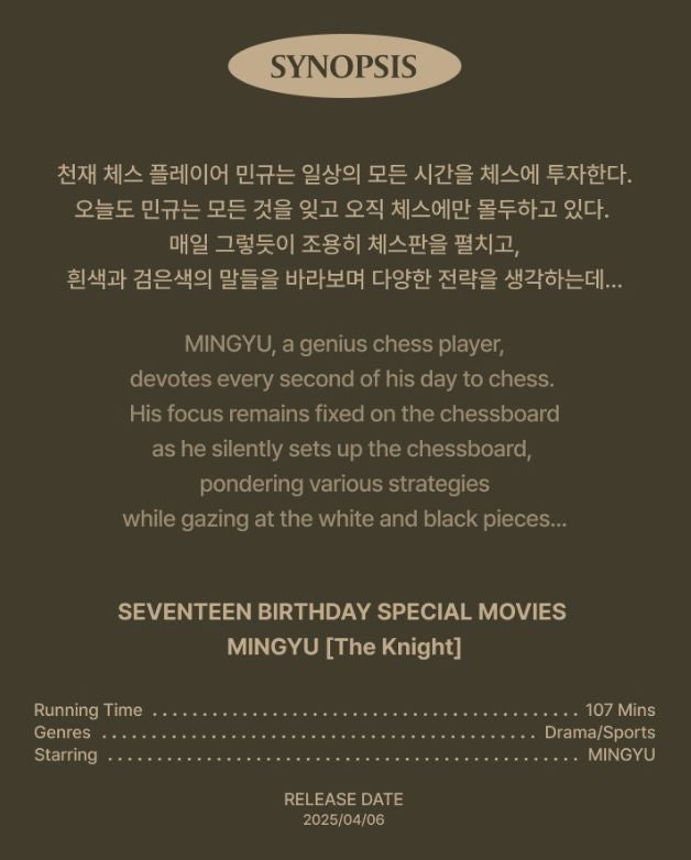 MINGYU (SEVENTEEN) - HAPPY MINGYU DAY BIRTHDAY BOX VER.4 Nolae