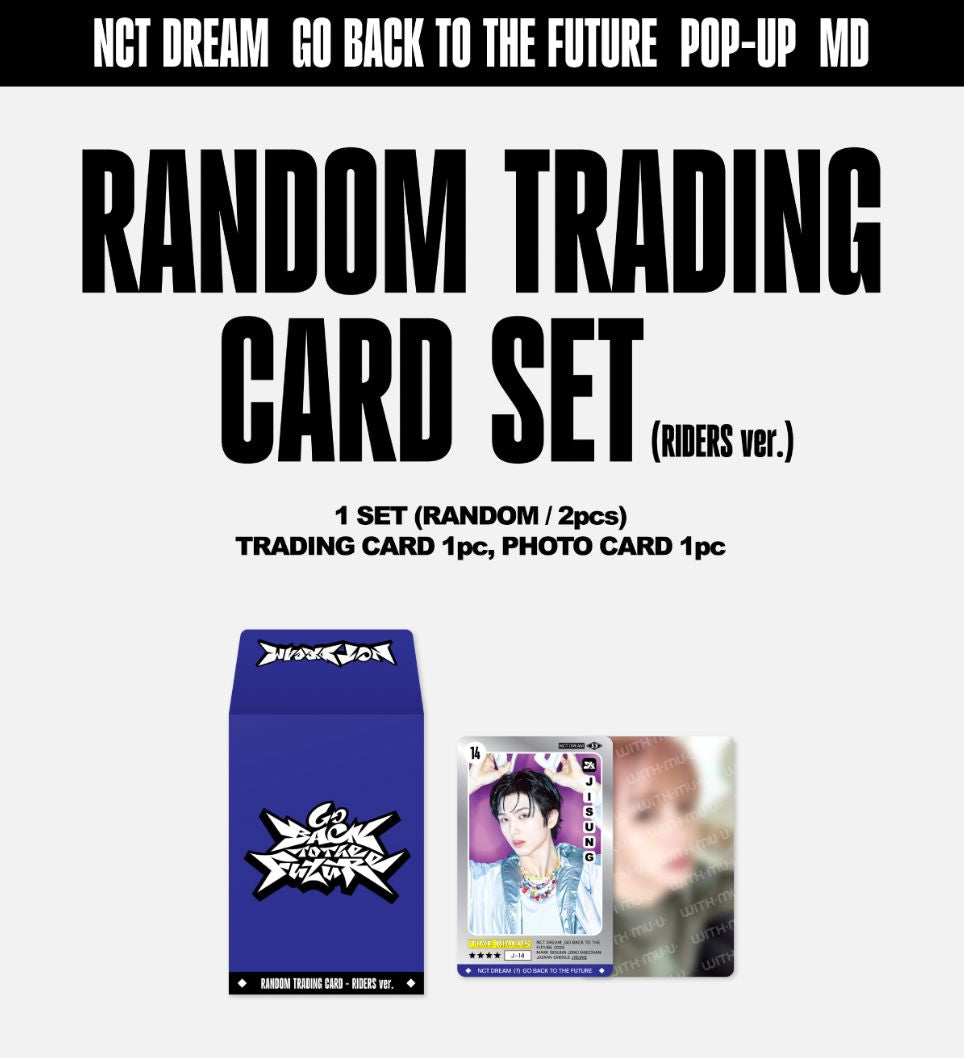 NCT DREAM BTTF POPUP スペシャル トレカ マーク NCT DREAM - RANDOM TRADING CARD SET (GO BACK TO THE FUTURE POP-UP MD)
