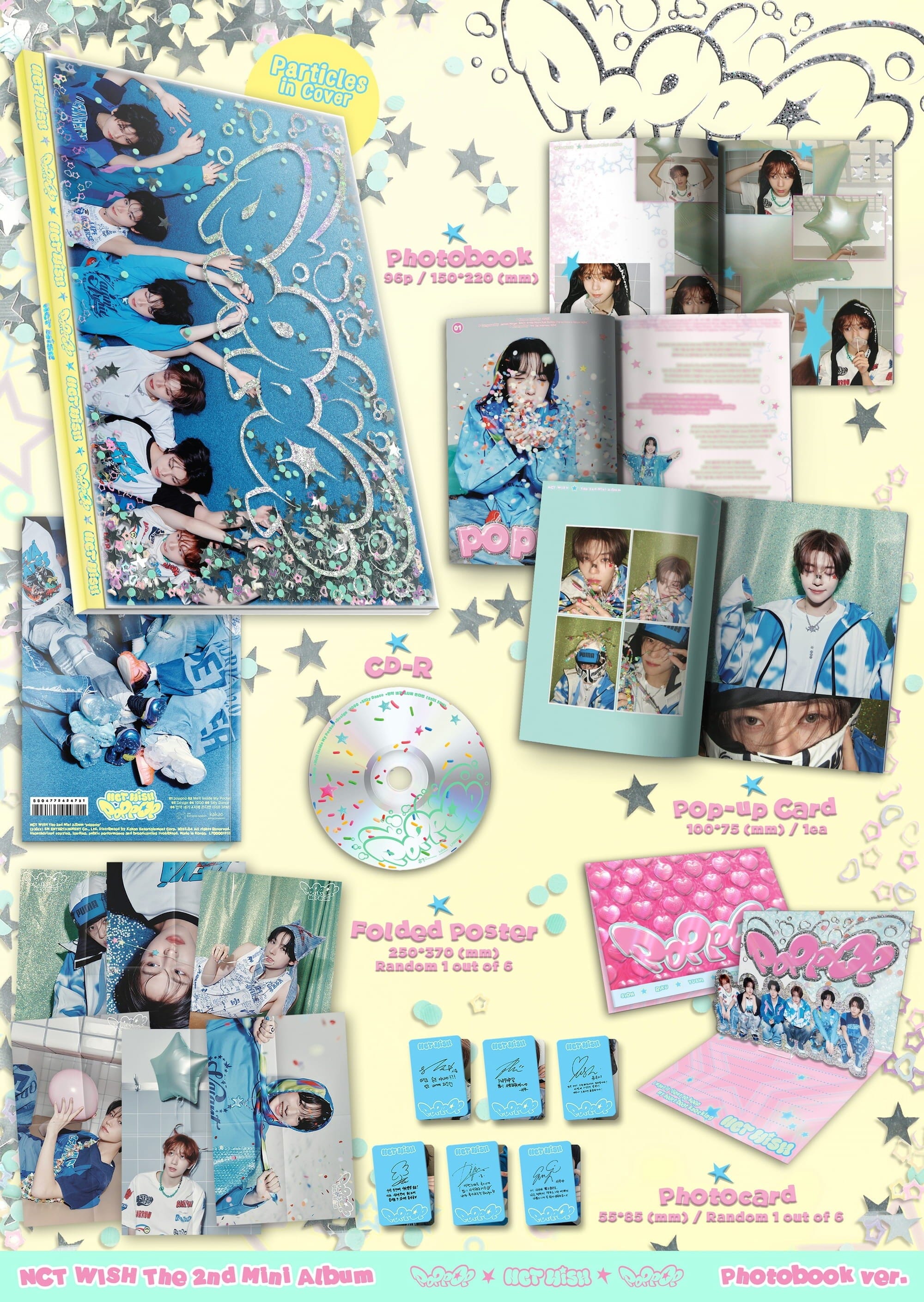 NCT WISH - POPPOP (PHOTOBOOK VER.) Nolae