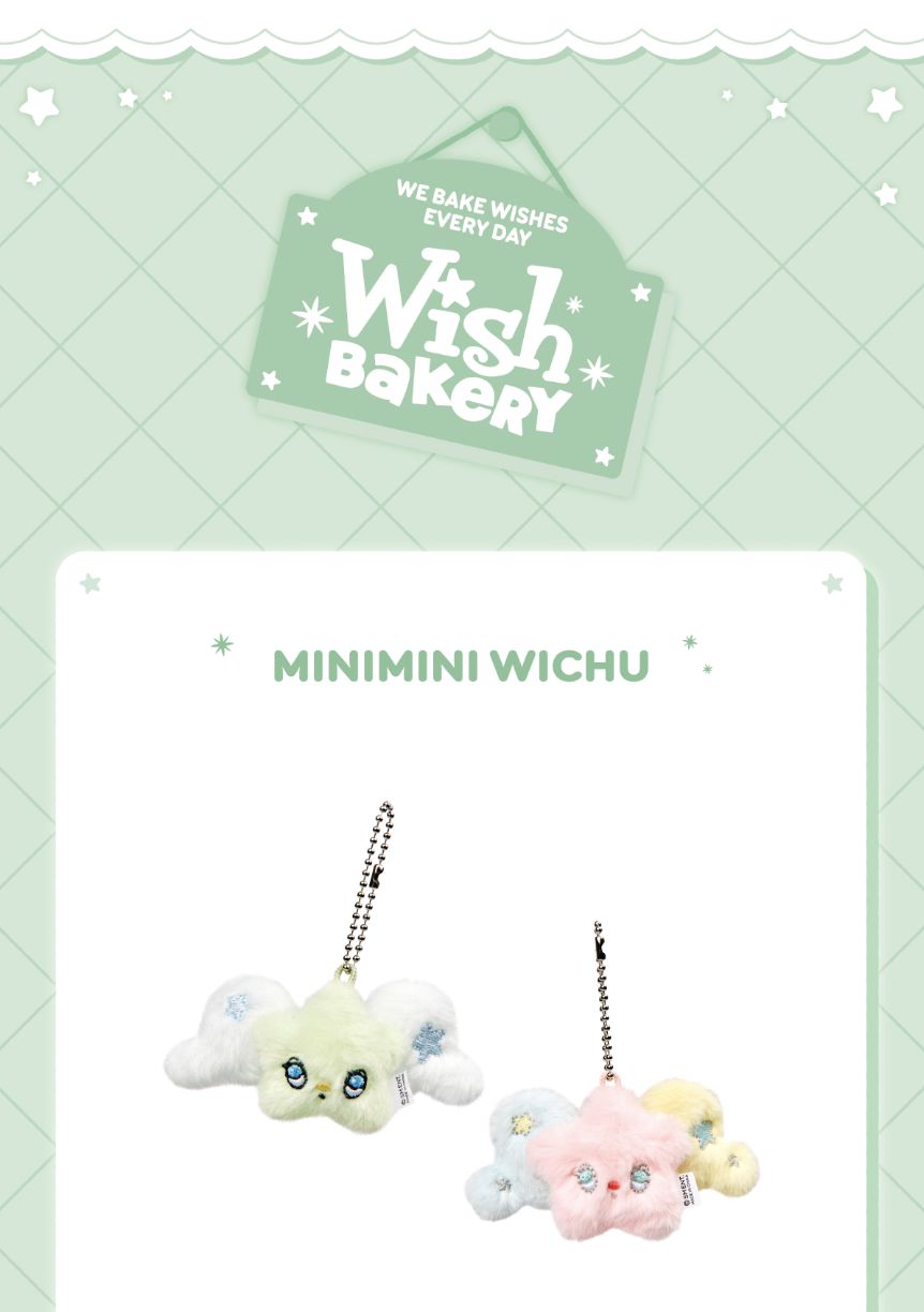 NCT WISH - RANDOM SQUISHY BREAD & MINIMINI WICHU (WISH BAKERY MD) Nolae