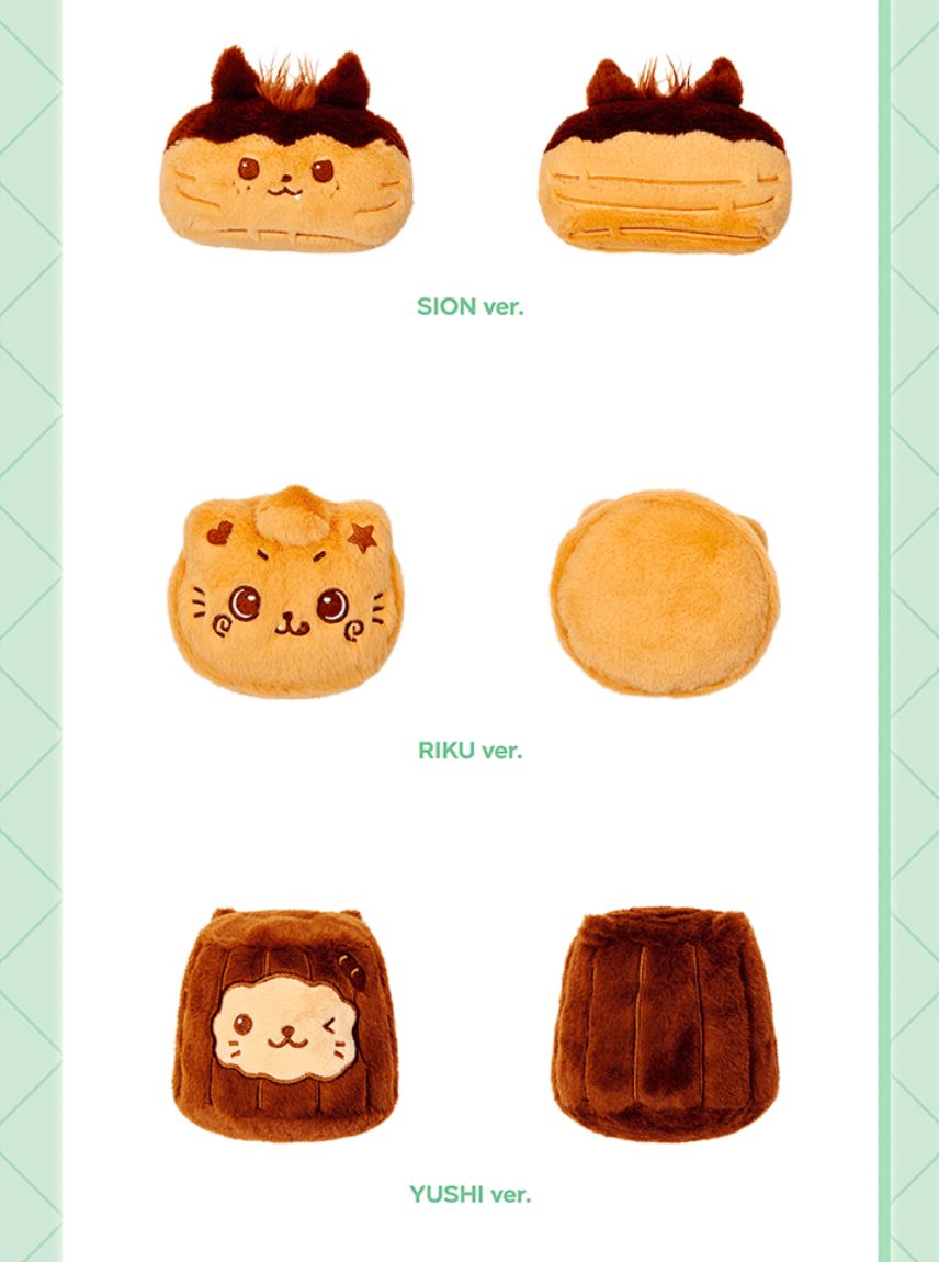 NCTWISH WISH BAKERY MD POPUP ユウシ バブルニャン NCT WISH - 30CM Wish Doll [WISH BAKERY Pop-Up Official MD] - K PLACE