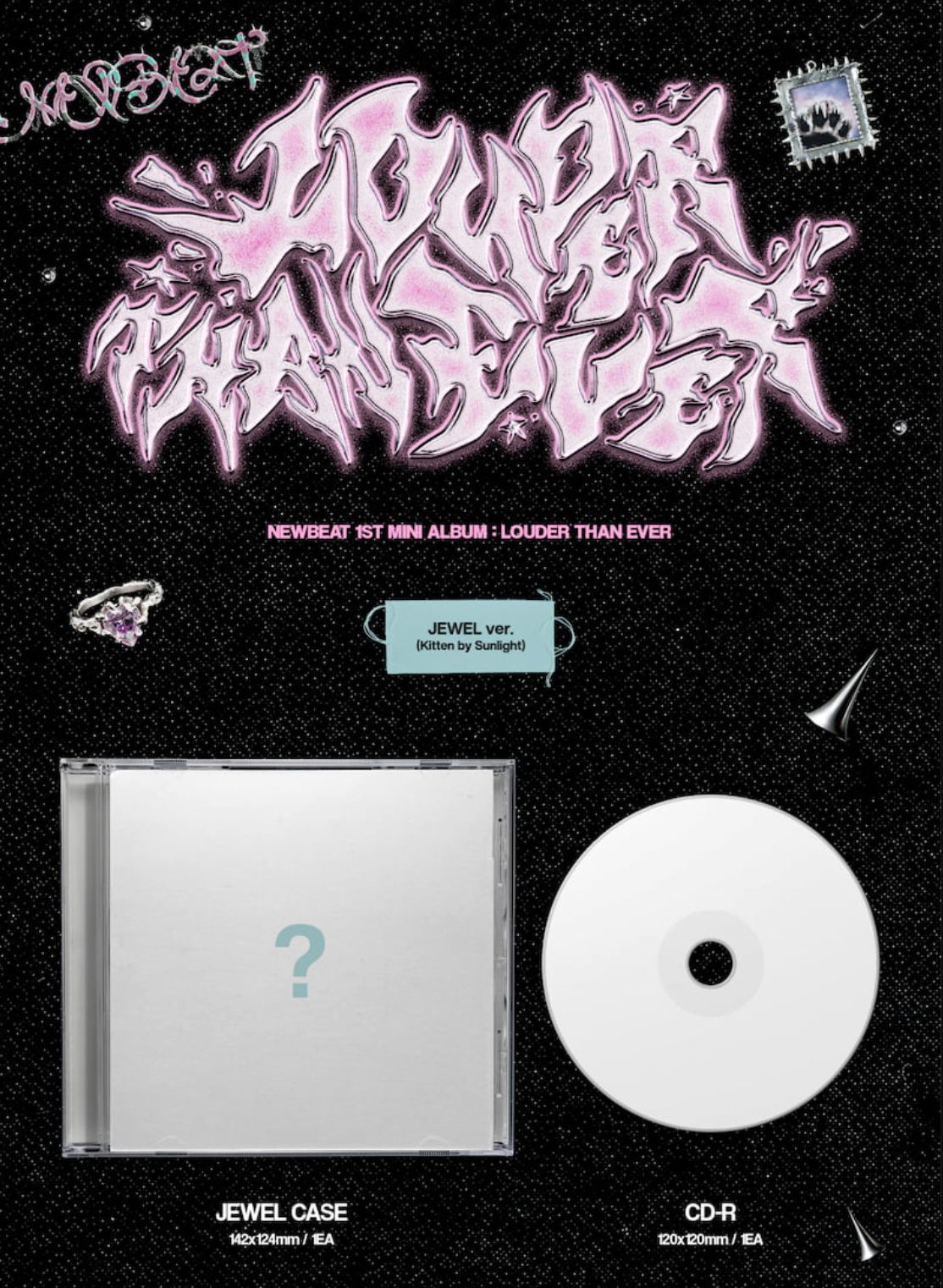 NEWBEAT - LOUDER THAN EVER (JEWEL VER.) Nolae