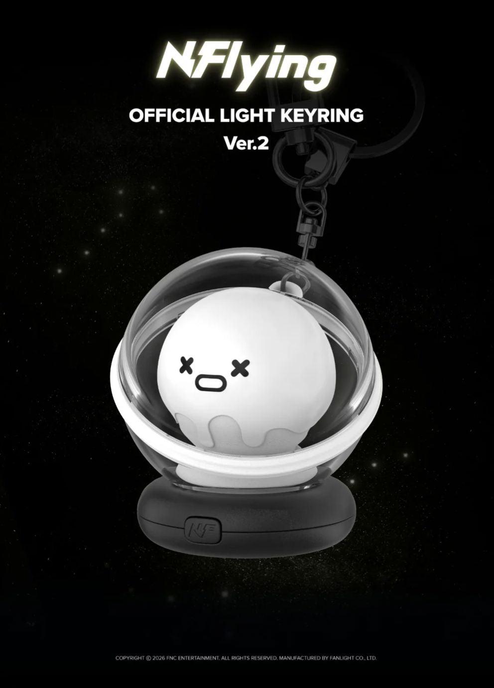 N.FLYING - OFFICIAL LIGHT KEYRING VER.2 Nolae