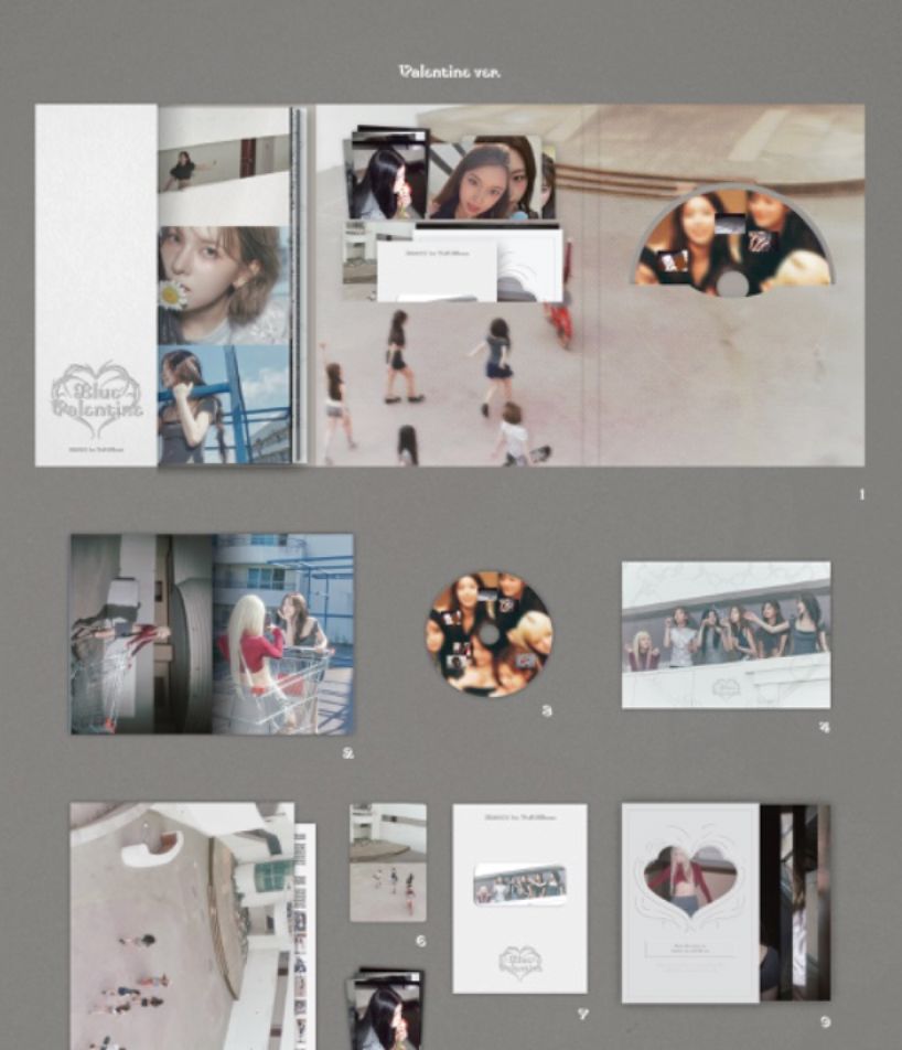 NMIXX - BLUE VALENTINE + Apple Music Photocard Nolae