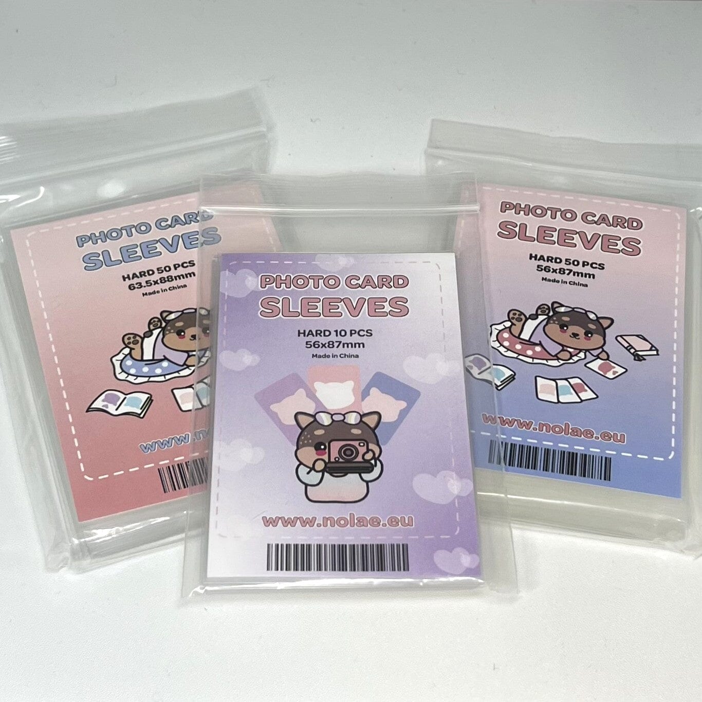 Nolae Limited Photo Card Sleeves (Hard) Nolae