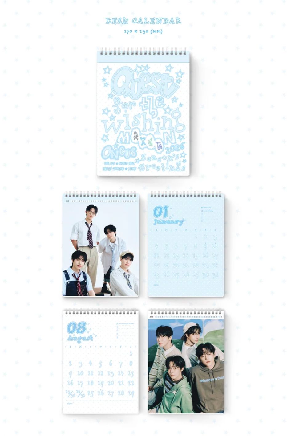 ONEUS - 2026 SEASON'S GREETINGS (QUEST FOR THE WISHING MOON) + Bizent Gift Nolae