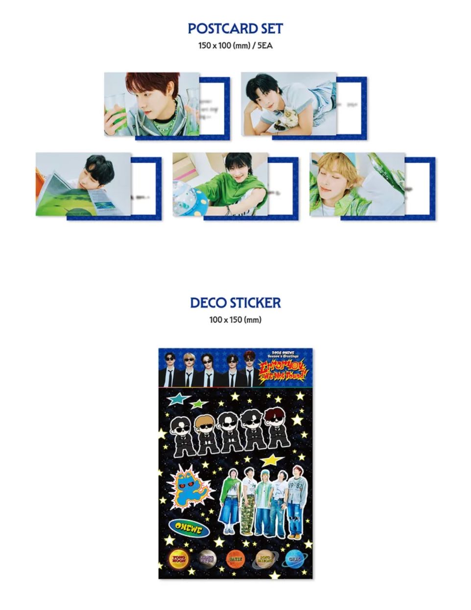 ONEWE - 2026 SEASON'S GREETINGS (ERROR 404 : WE NOT FOUND) + Bizent Gift Nolae