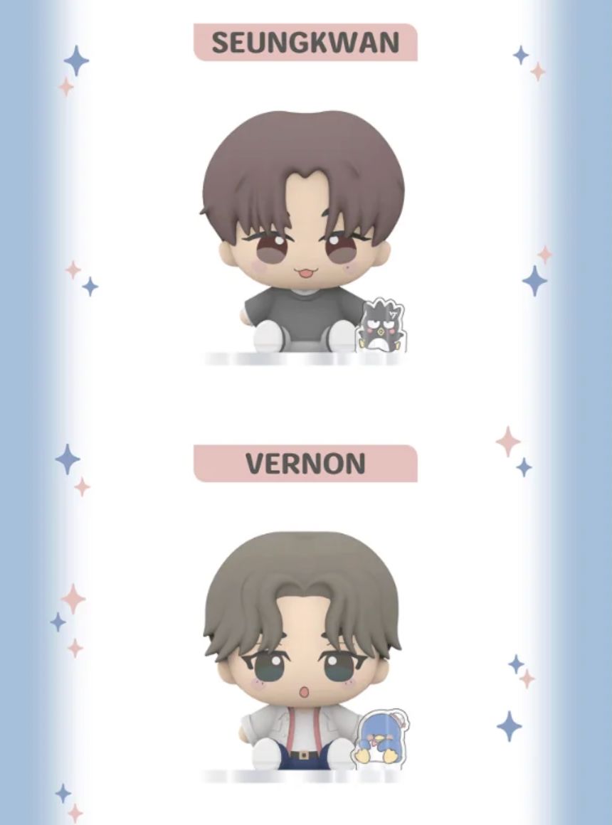 SEVENTEEN - FIGURES (SEVENTEEN X SANRIO CHARACTER OFFICIAL MD)