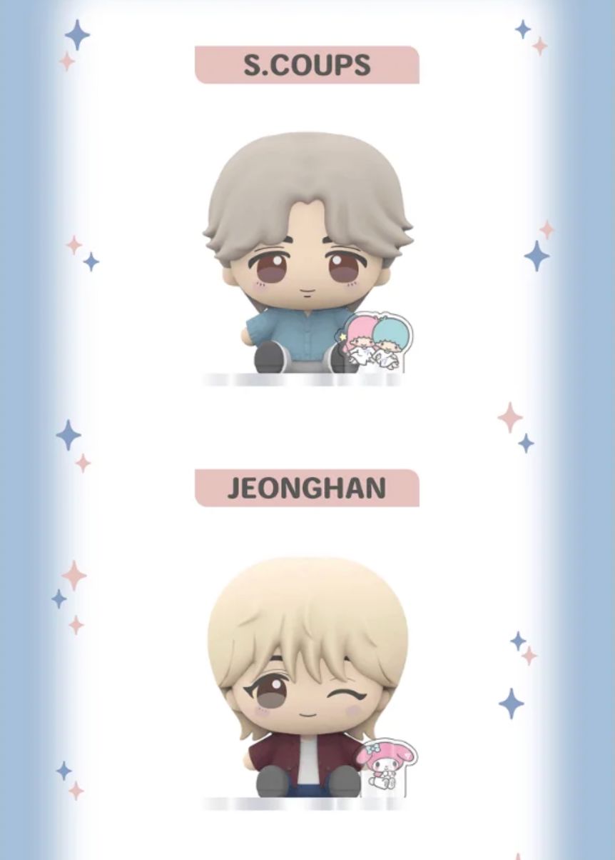 SEVENTEEN - FIGURES (SEVENTEEN X SANRIO CHARACTER OFFICIAL MD)