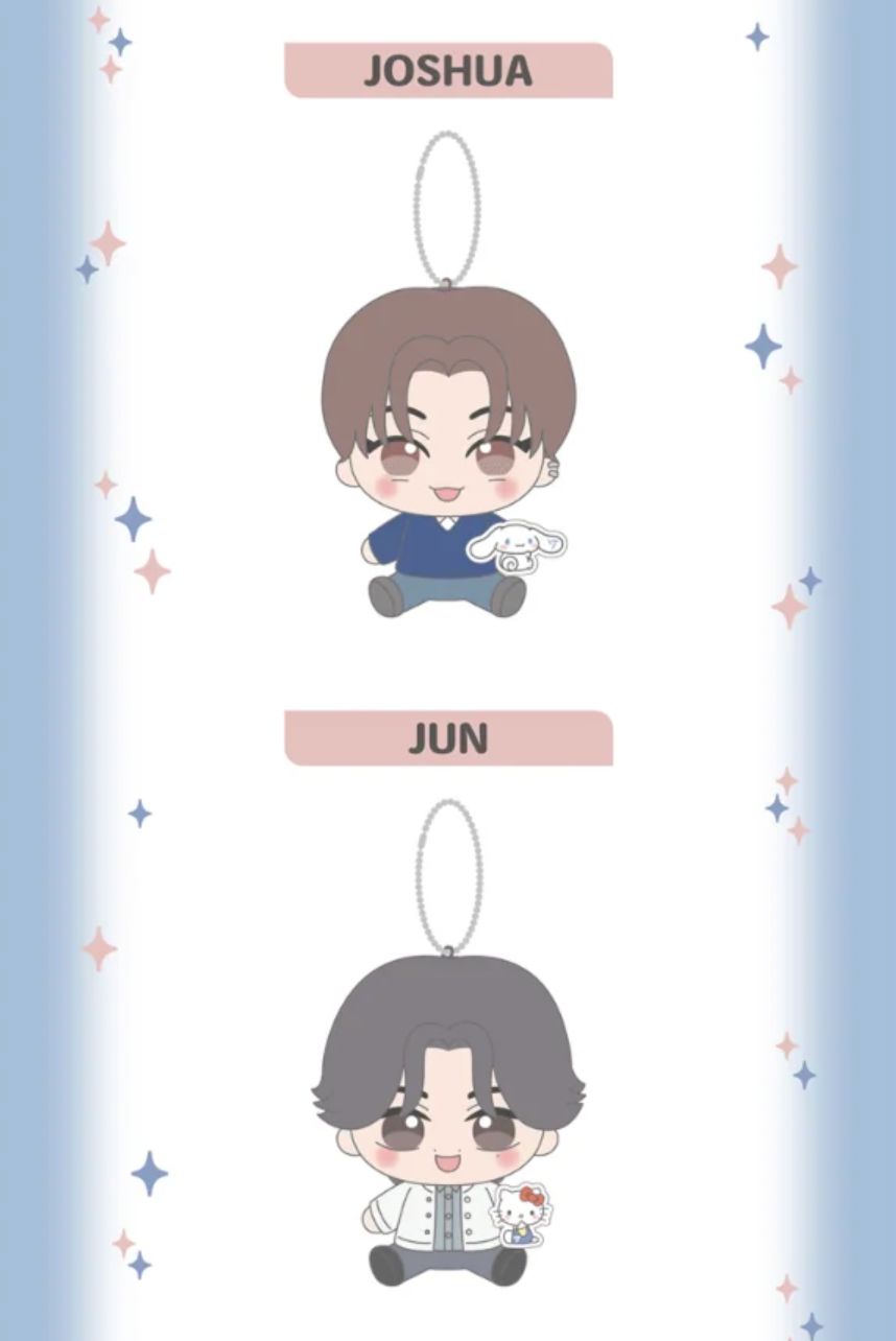 SEVENTEEN - MASCOT KEYCHAIN (SEVENTEEN X SANRIO CHARACTER OFFICIAL MD) Nolae