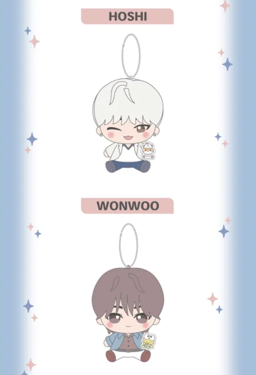 SEVENTEEN - MASCOT KEYCHAIN (SEVENTEEN X SANRIO CHARACTER OFFICIAL MD) Nolae