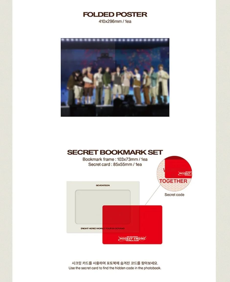 SEVENTEEN - RIGHT HERE WORLD TOUR (DIGITAL CODE) + Kakao Gift Nolae