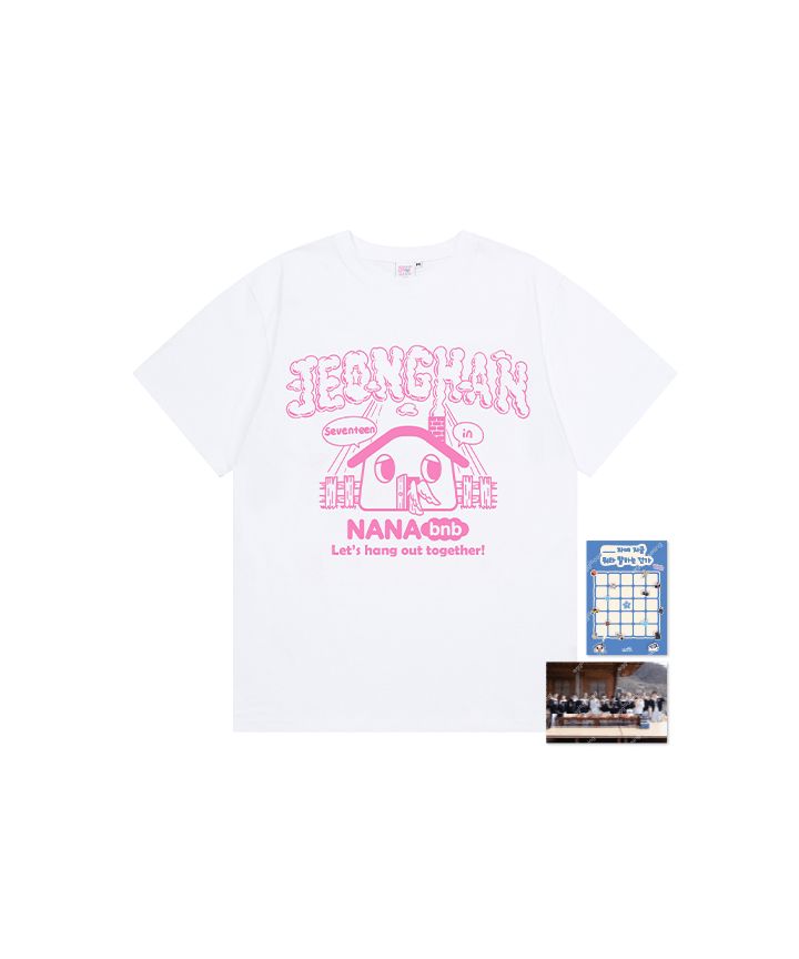 SEVENTEEN - T-SHIRT ('NANA BNB WITH SEVENTEEN' OFFICIAL MD) Nolae