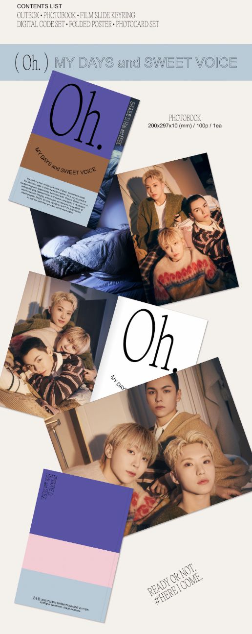 SEVENTEEN - UNIT PHOTOBOOK C & D (EPISODE: OH, MY DAYS AND SWEET VOICE) Nolae