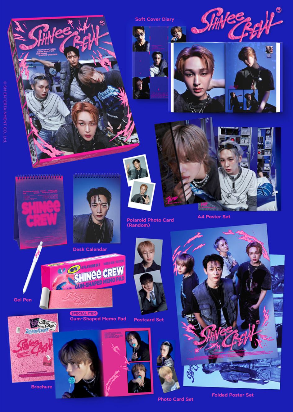 SHINEE - 2026 SEASON'S GREETINGS + POB SMTOWN GIFT