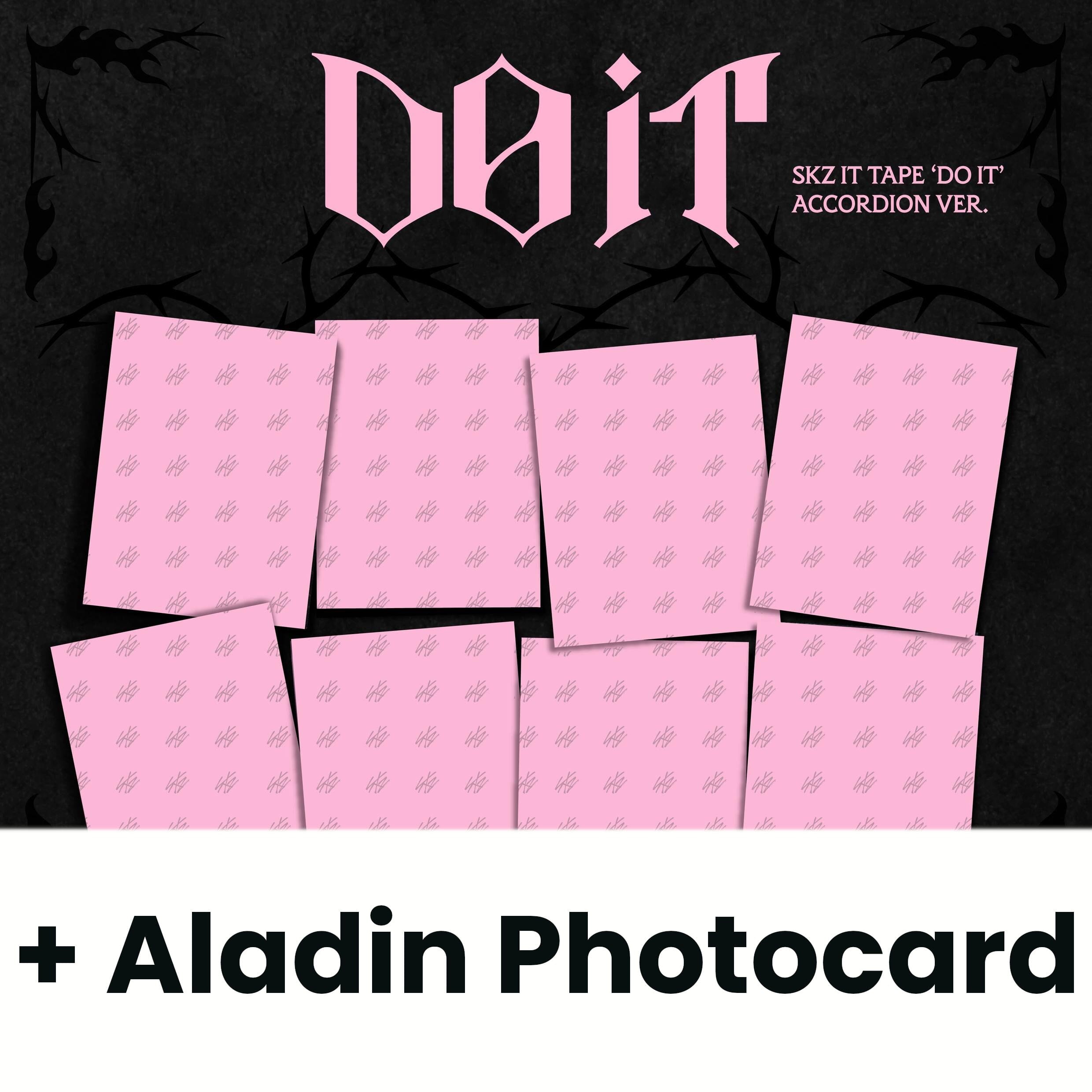 STRAY KIDS - DO IT (ACCORDION VER.) + Aladin Photocard Nolae