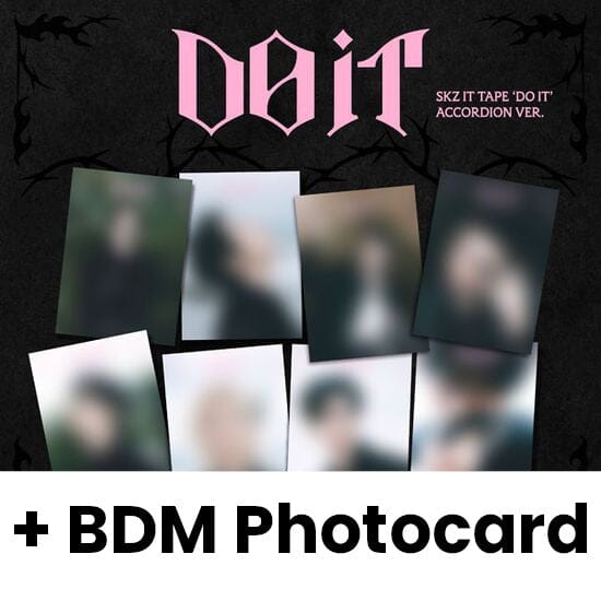 STRAY KIDS - DO IT (ACCORDION VER.) + BDM Photocard