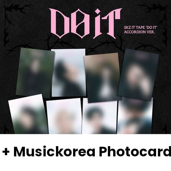 STRAY KIDS - DO IT (ACCORDION VER.) + Musickorea Photocard