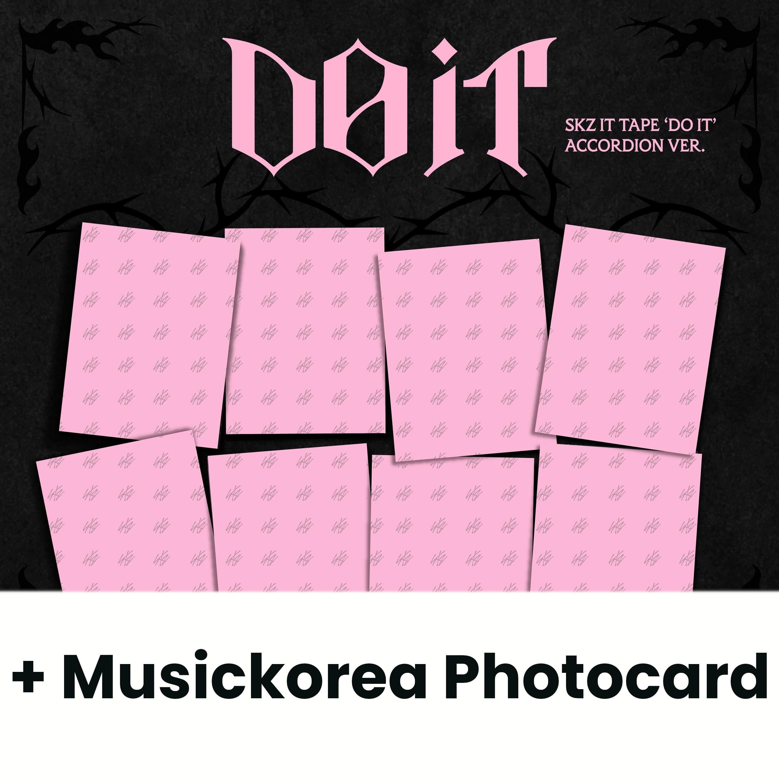 STRAY KIDS - DO IT (ACCORDION VER.) + Musickorea Photocard Nolae