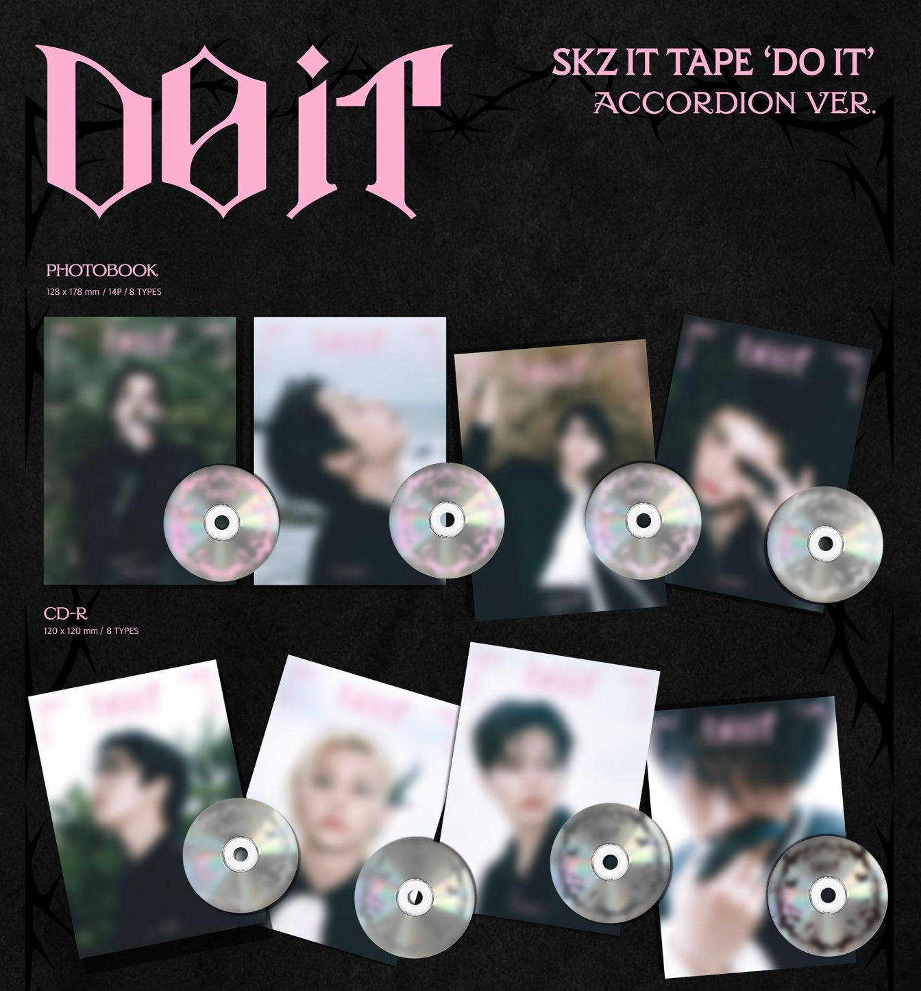 STRAY KIDS - DO IT (ACCORDION VER.) + Musicplant Photocard