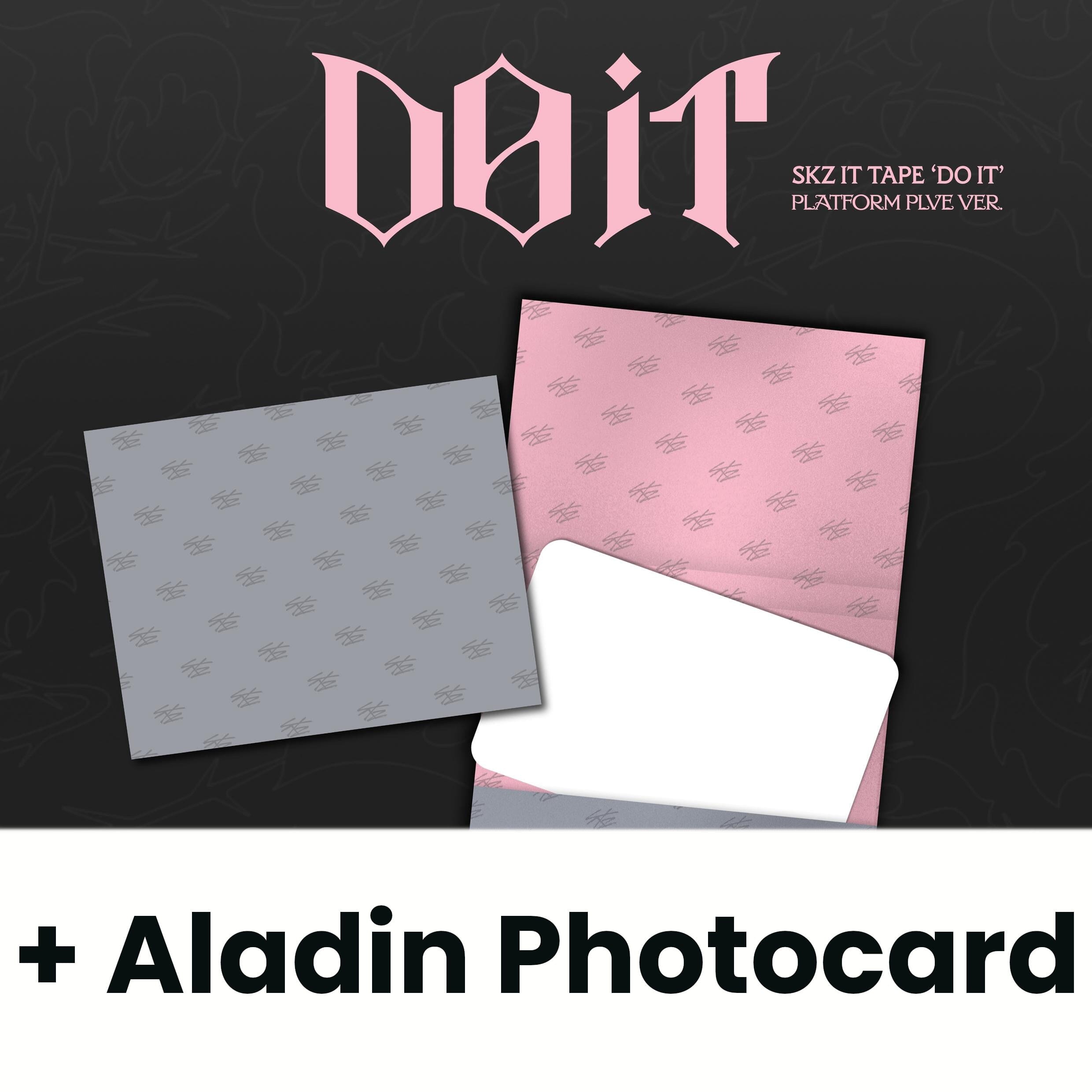 STRAY KIDS - DO IT (PLATFORM PLVE VER.) + Aladin Photocard Nolae