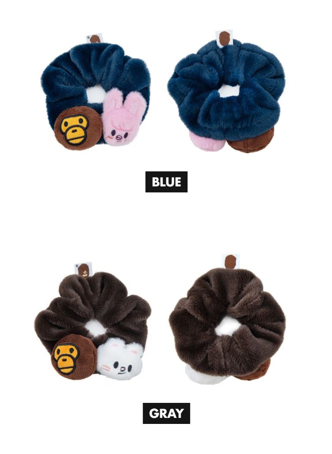 STRAY KIDS - SCRUNCHIES & METAL PINS (BAPE X STRAY KIDS MD) Nolae