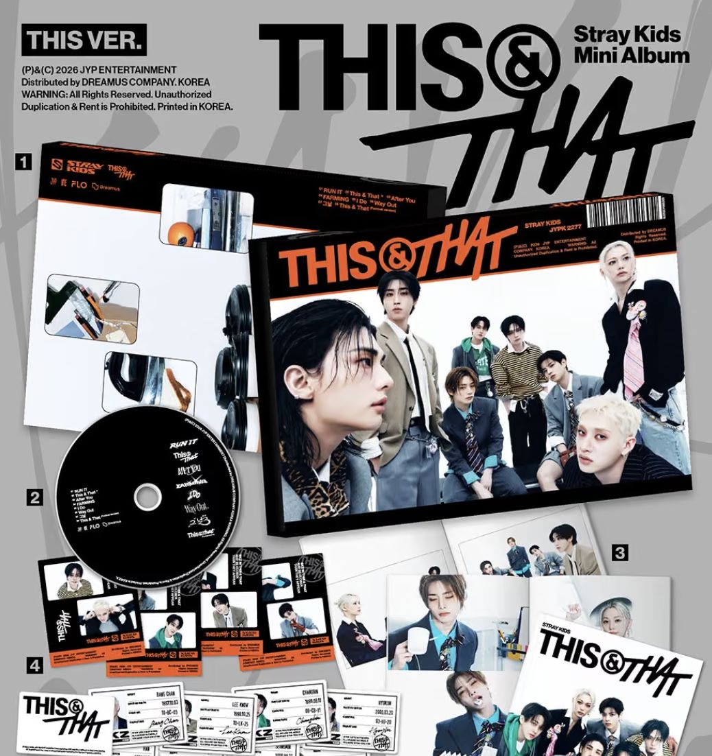 STRAY KIDS - THIS & THAT + Dear My Muse Gift Nolae