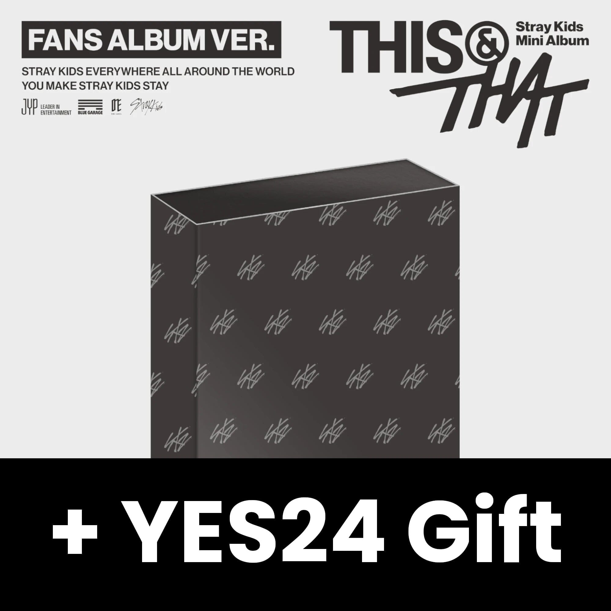 STRAY KIDS - THIS & THAT (FANS ALBUM VER.) + YES24 Gift Nolae