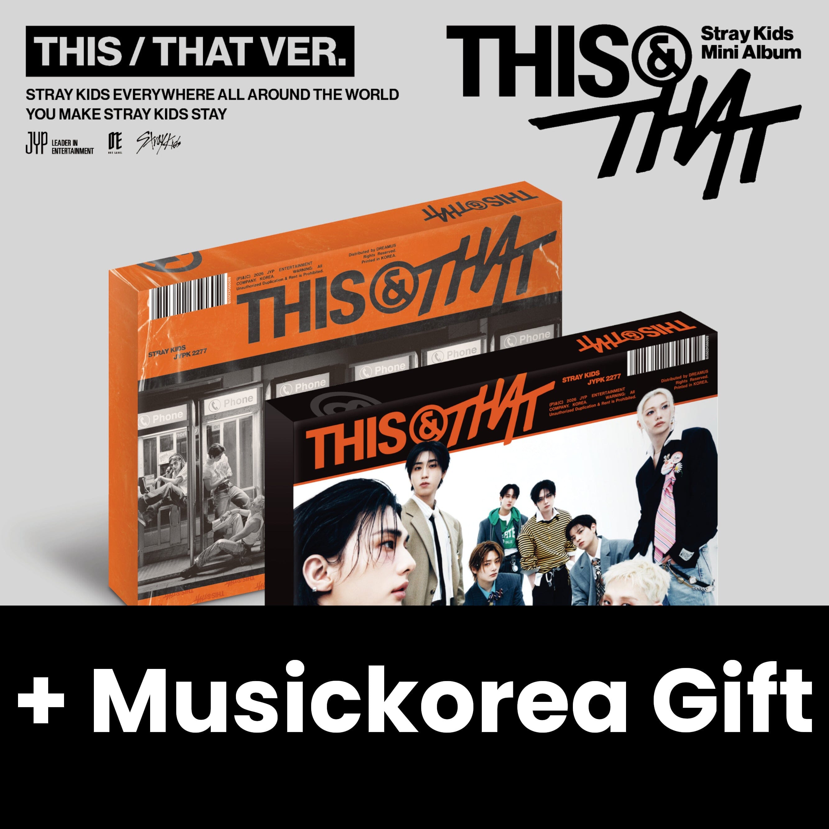 STRAY KIDS - THIS & THAT + Musickorea Gift Nolae
