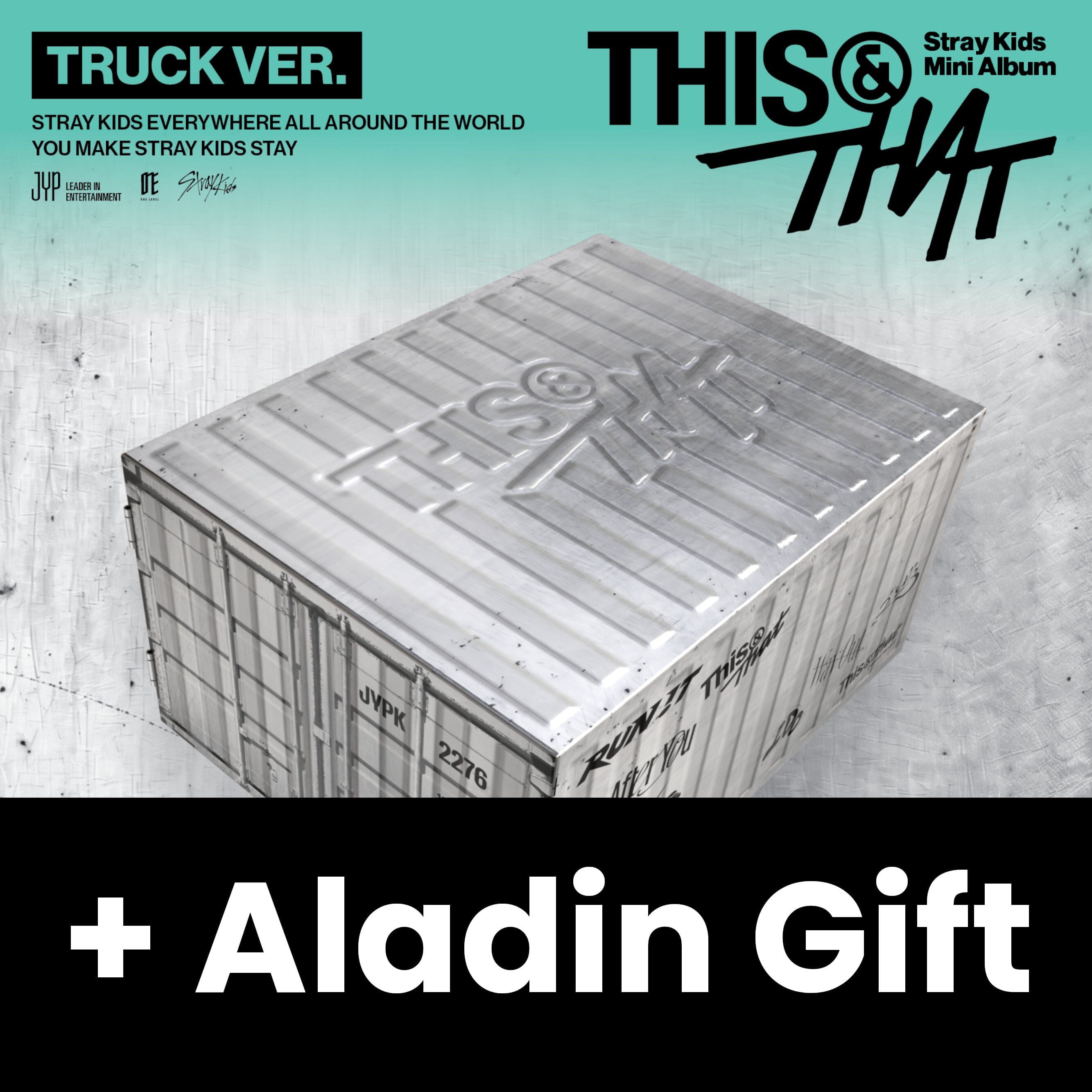 STRAY KIDS - THIS & THAT (TRUCK VER.) (LIMITED) + Aladin Gift Nolae