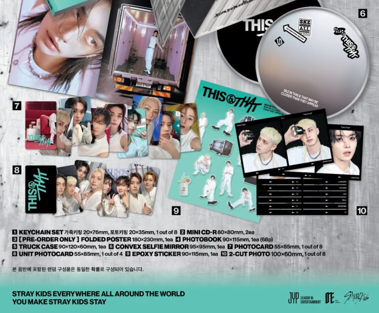 STRAY KIDS - THIS & THAT (TRUCK VER.) (LIMITED) + Soundwave Gift Nolae