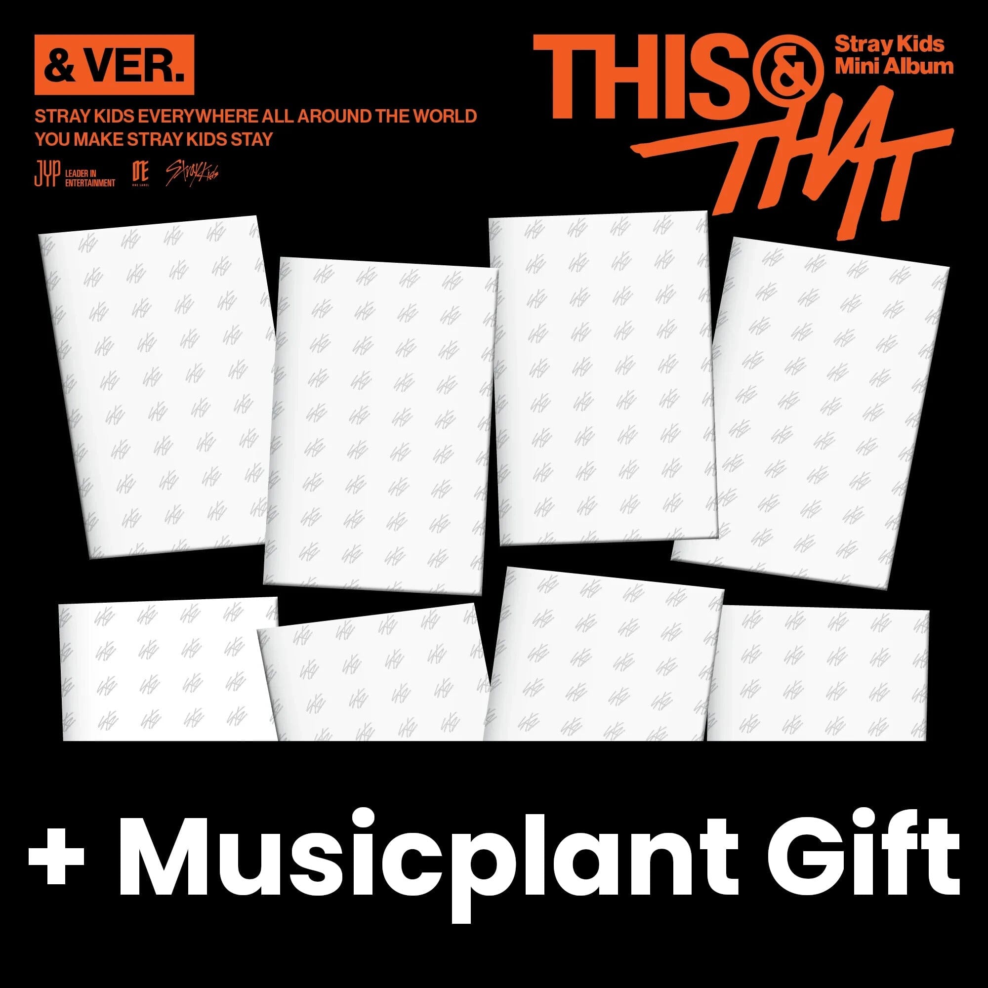 STRAY KIDS - THIS & THAT (& VER.) + Musicplant Gift Nolae