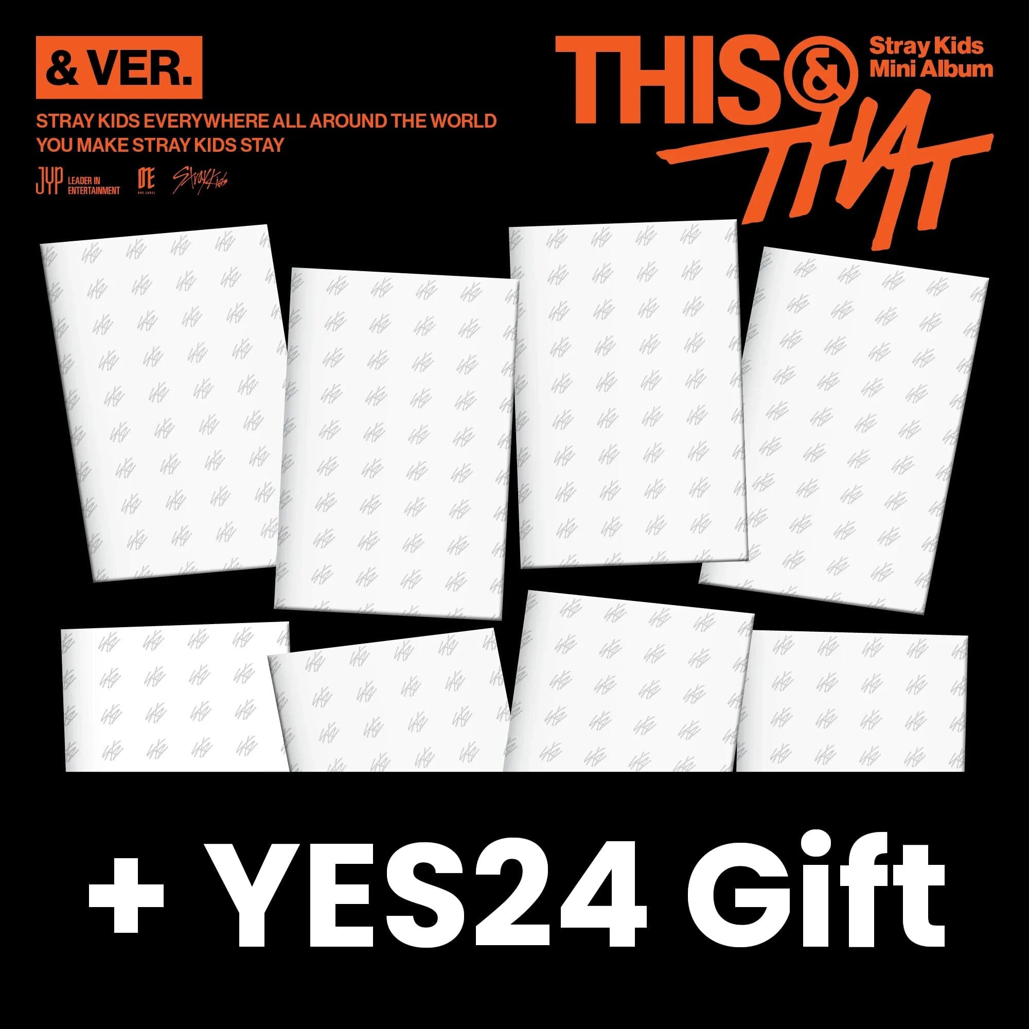 STRAY KIDS - THIS & THAT (& VER.) + YES24 Gift Nolae