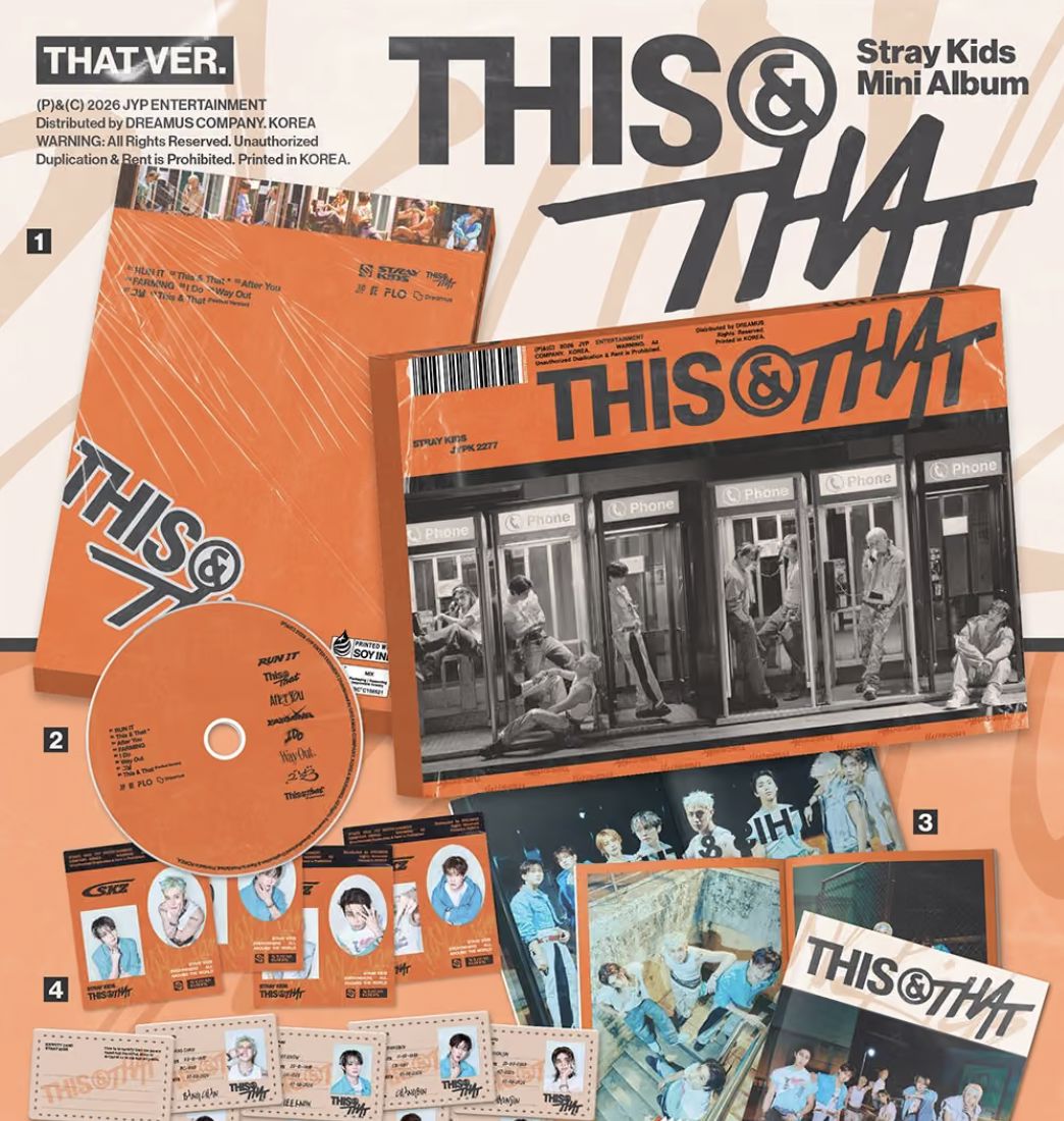 STRAY KIDS - THIS & THAT + YES24 Gift Nolae