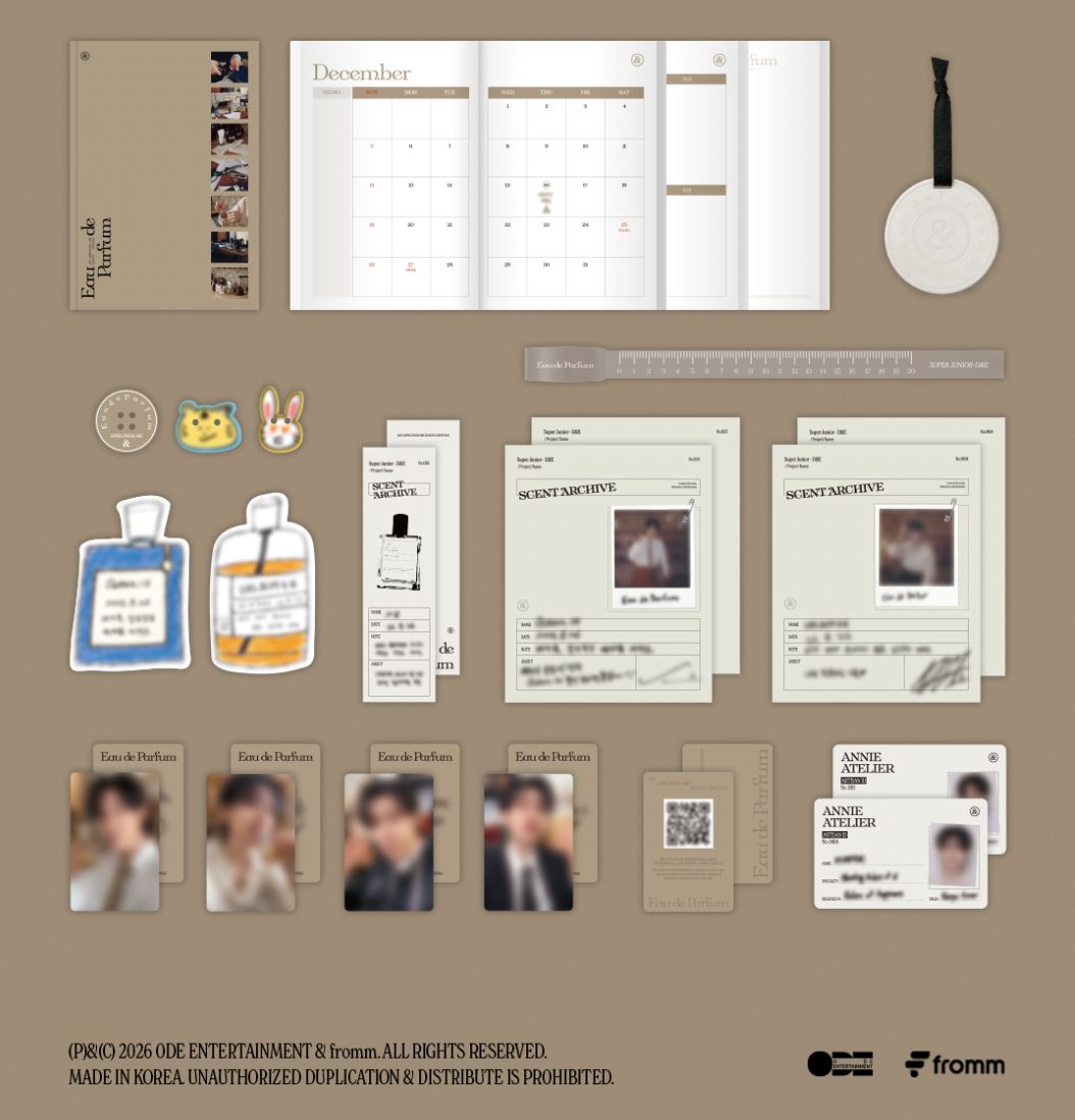 SUPER JUNIOR D&E - 2027 SEASON'S GREETINGS + Fromm Store Gift Nolae