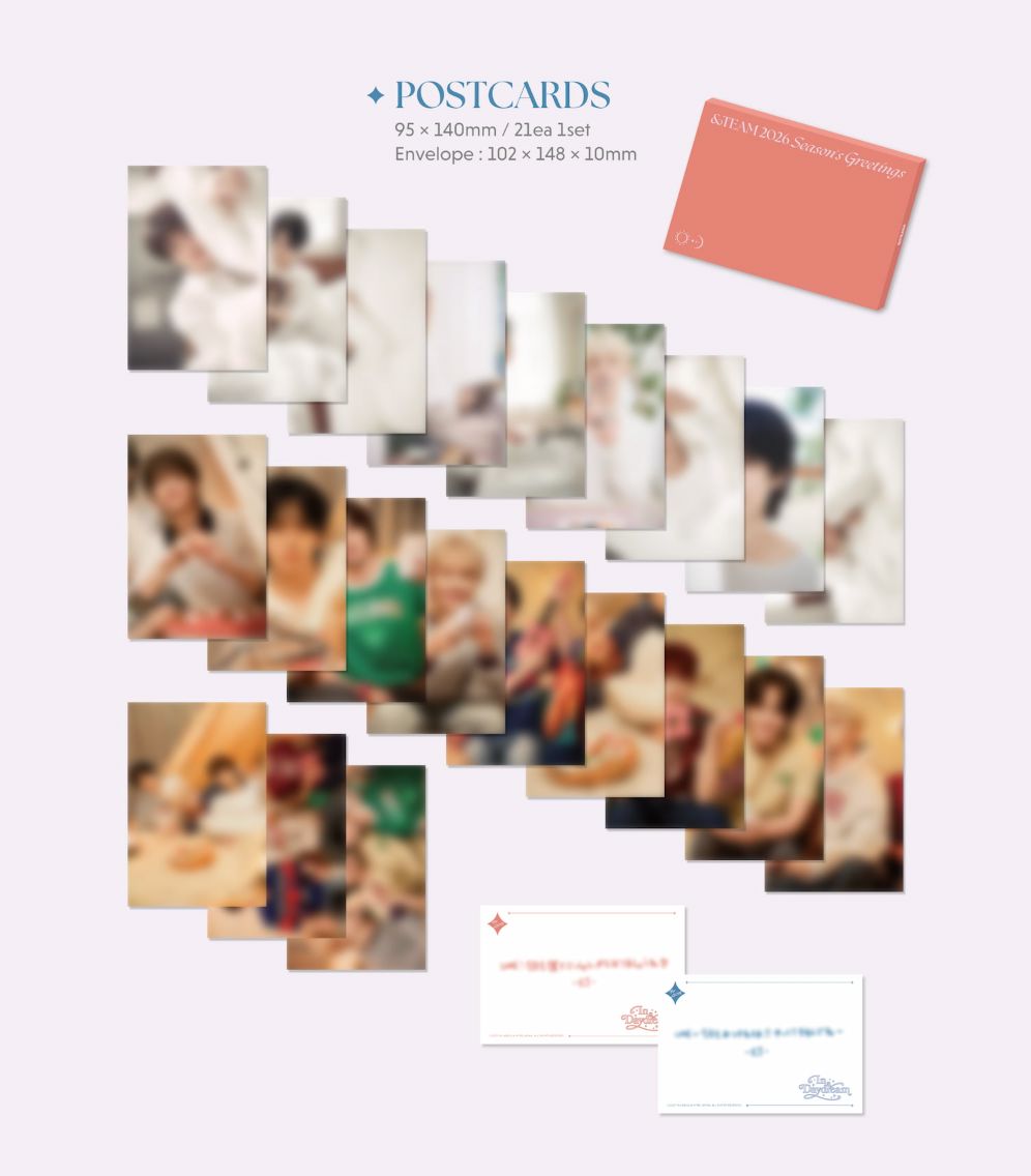 &TEAM 2026 シーグリ SEASON'S GREETINGS &TEAM - 2026 SEASON'S GREETINGS (IN A DAYDREAM)